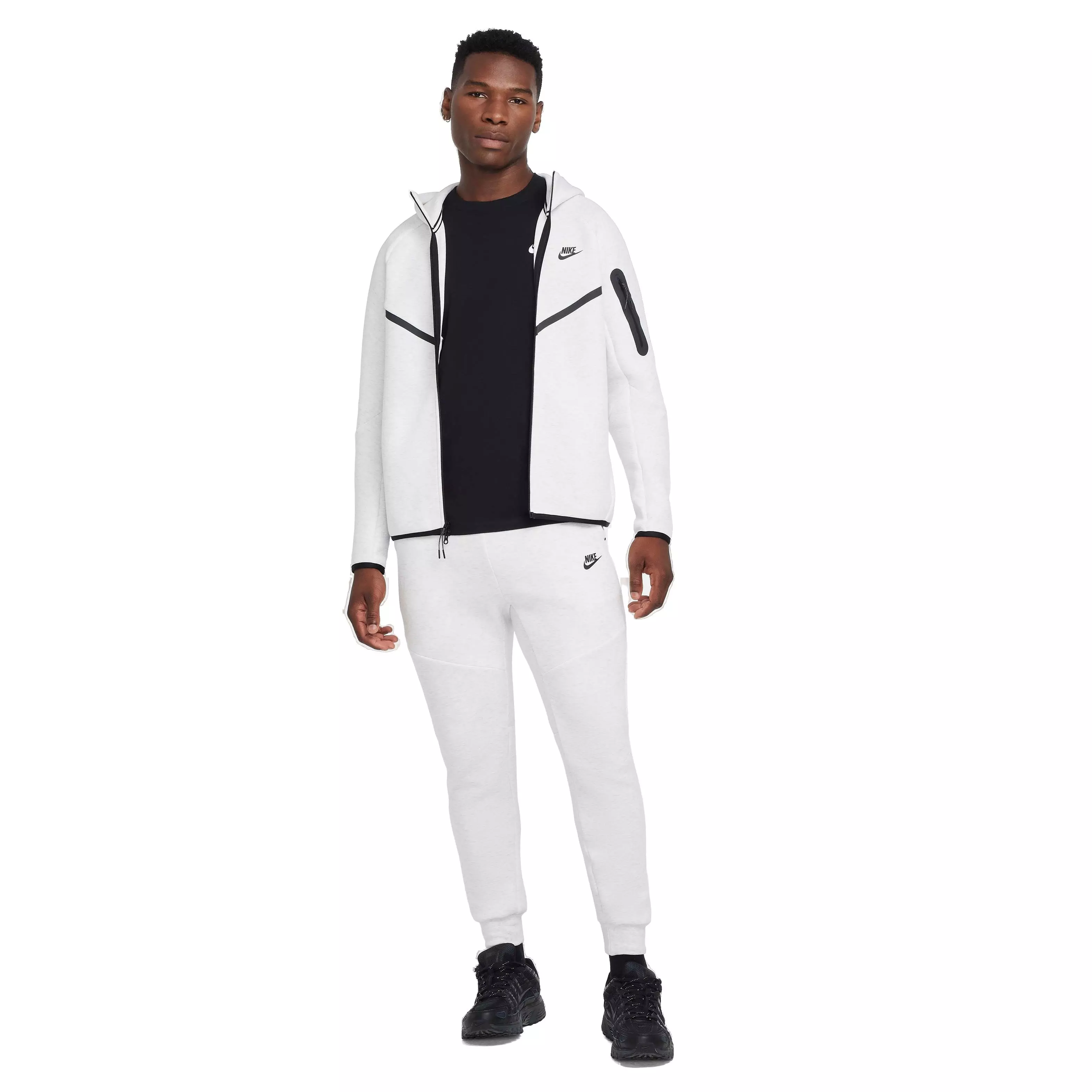Nike Men's Fleece Tech Joggers - LT BROWN