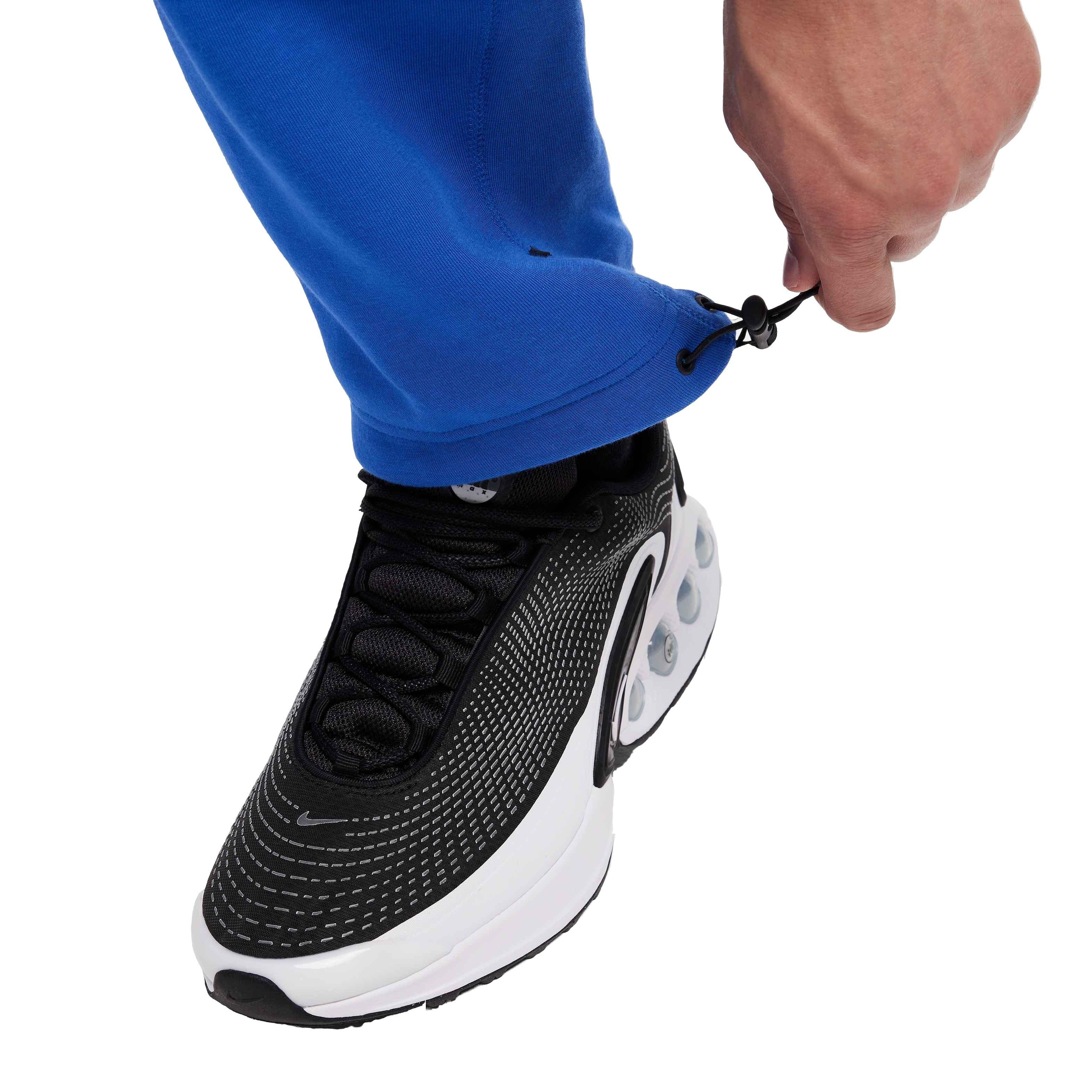 Nike Men's Nike Tech Fleece Open-Hem Pants - ROYAL Thumbnail View 5