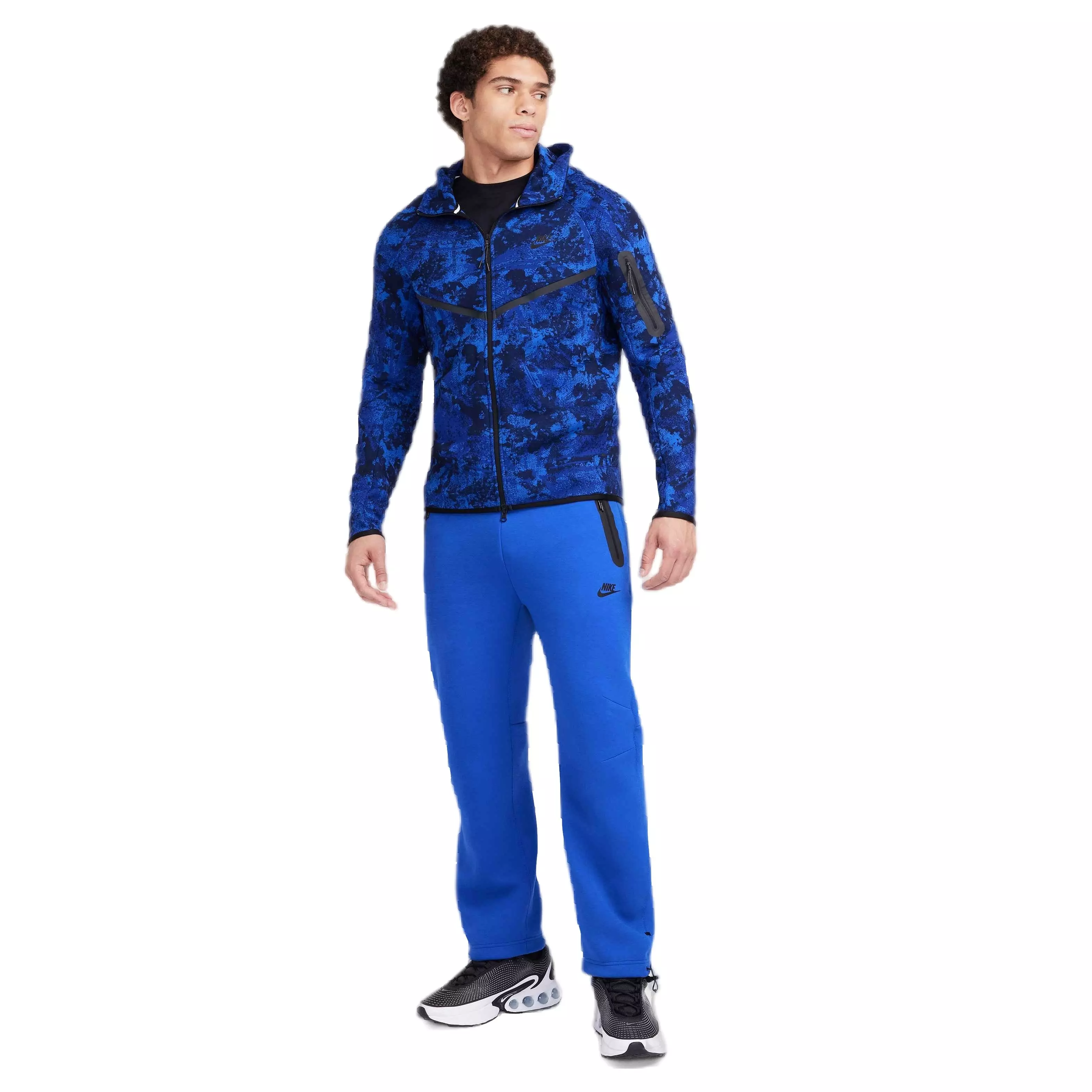 Nike Men's Nike Tech Fleece Open-Hem Pants - ROYAL