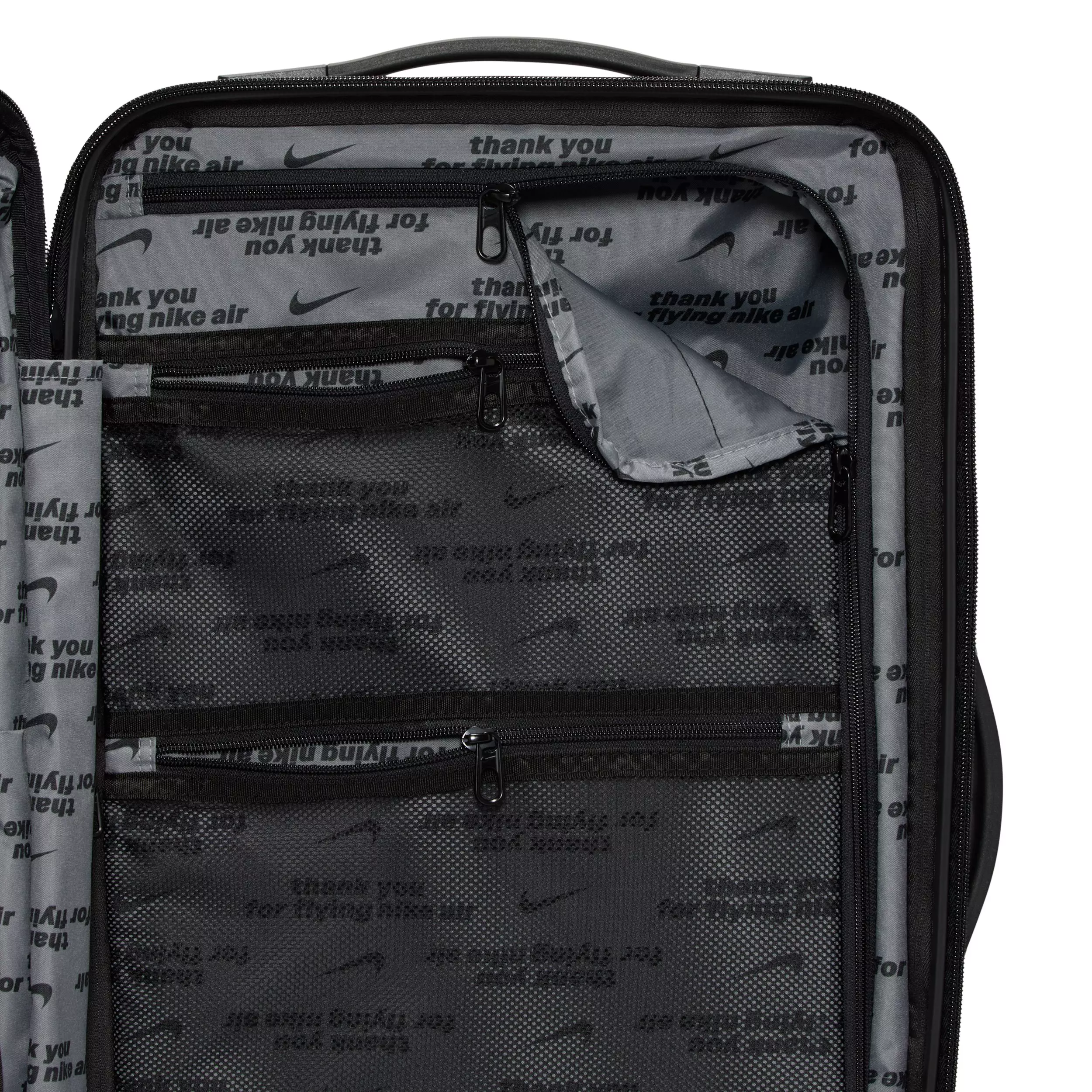 Nike 22" Hardshell Carry-On Luggage - Black/Black/Black - BLACK/BLACK/BLACK