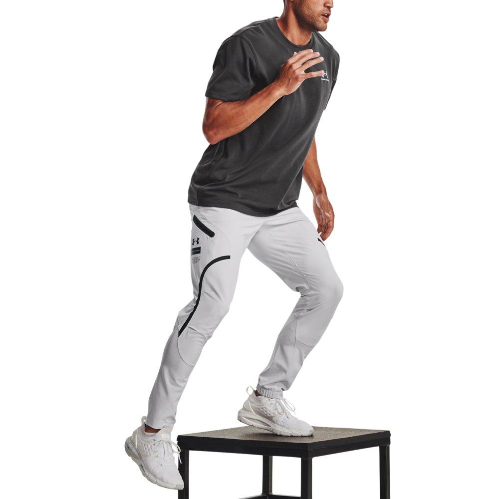 Under Armour Men's Unstoppable Cargo Pant - GREY Thumbnail View 8