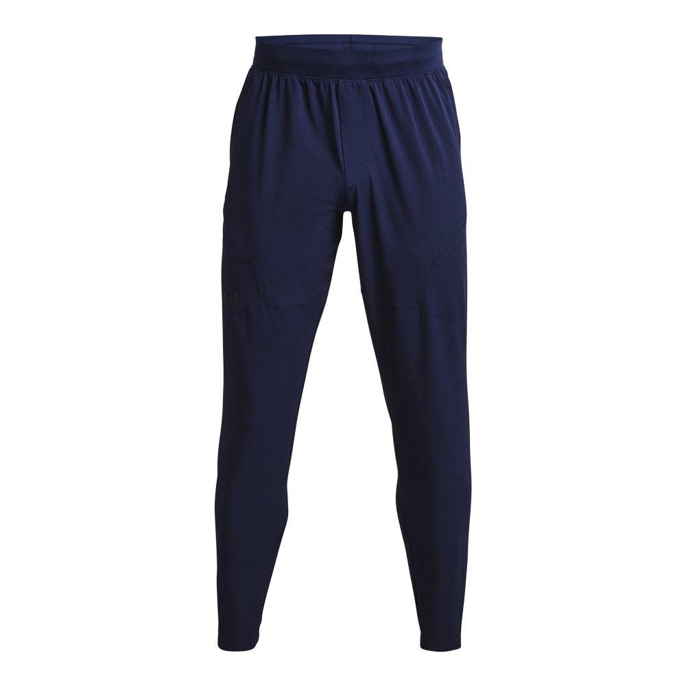 Under Armour Men's Unstoppable Tapered Pants-Grey - NAVY Thumbnail View 7