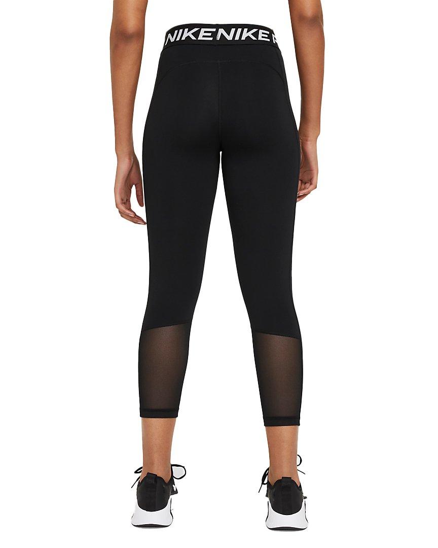 Nike Women's Pro 385 Crop Leggings - BLACK Thumbnail View 2