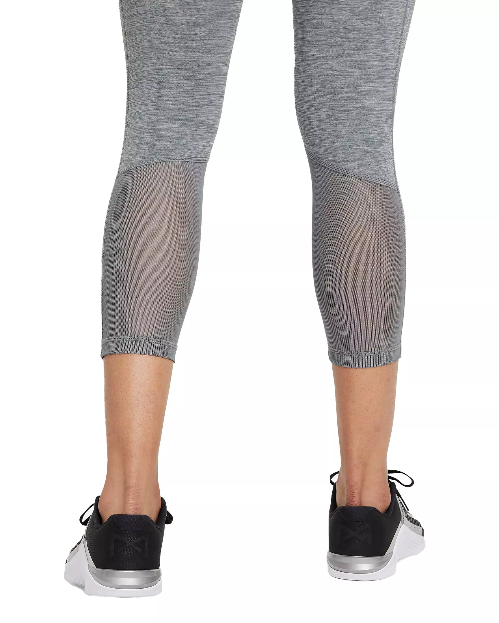 Nike Women's Pro 385 Crop Leggings - GREY