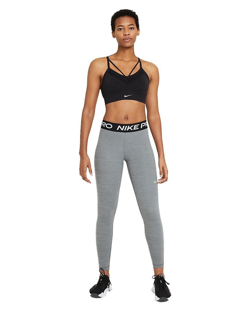 Nike Women's Pro Leggings - GREY Thumbnail View 5