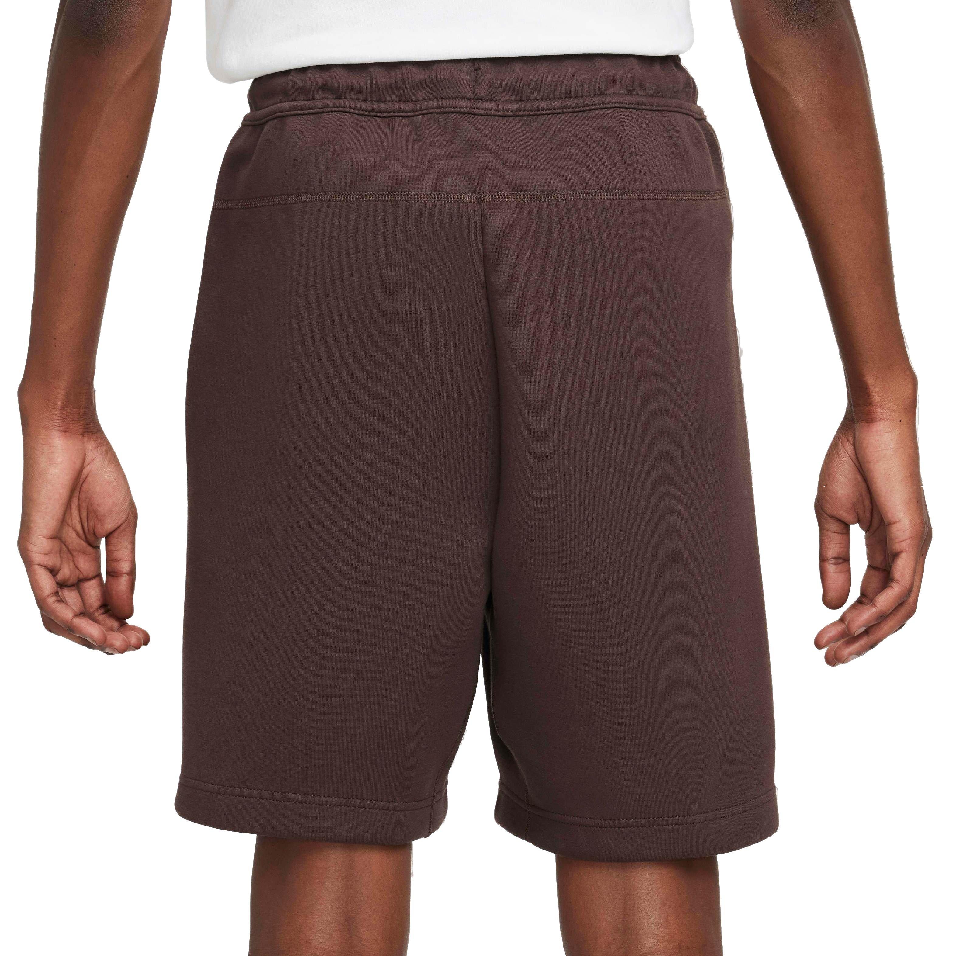 Nike Men's Sportswear Tech Fleece Shorts - Brown - BROWN Thumbnail View 2