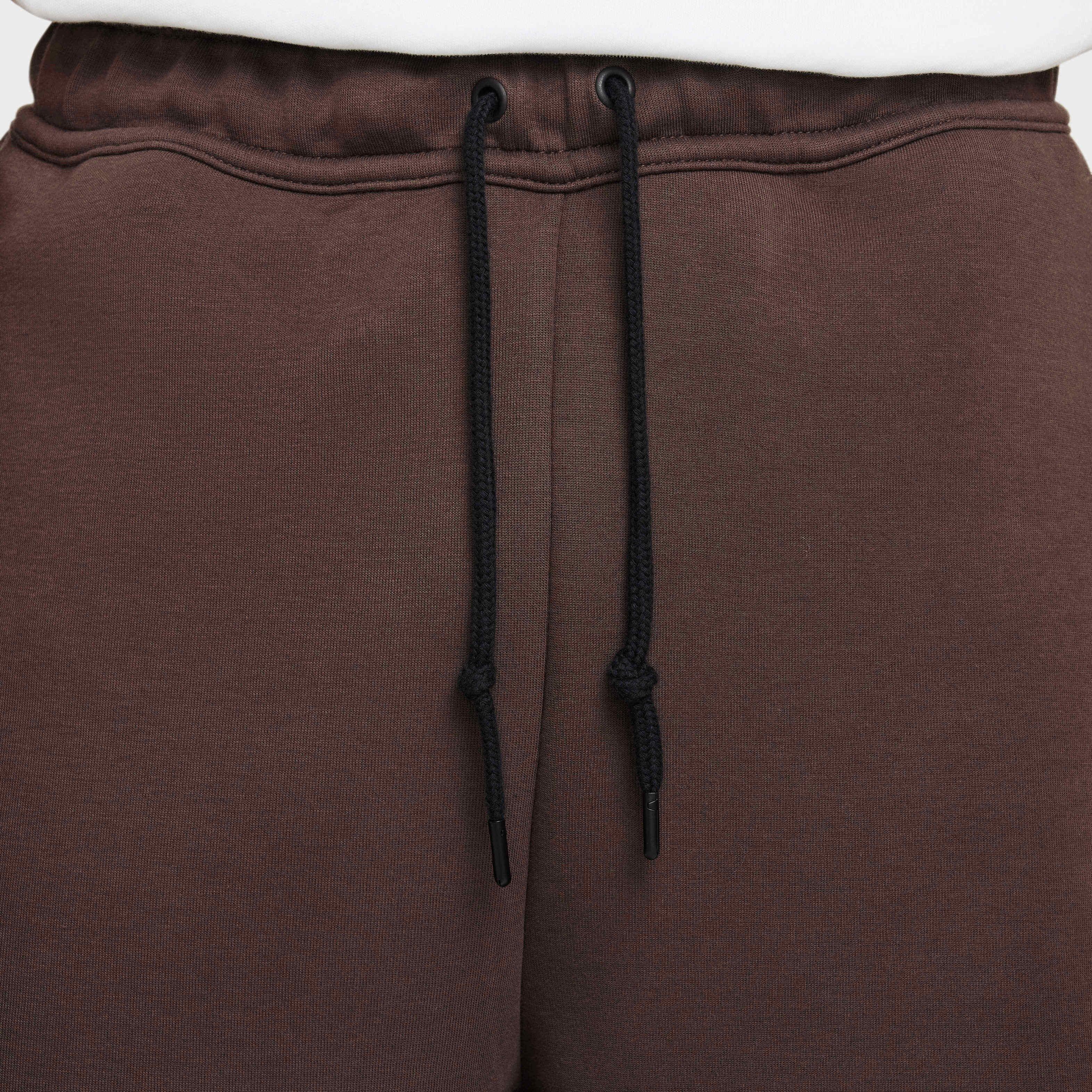 Nike Men's Sportswear Tech Fleece Shorts - Brown - BROWN Thumbnail View 3
