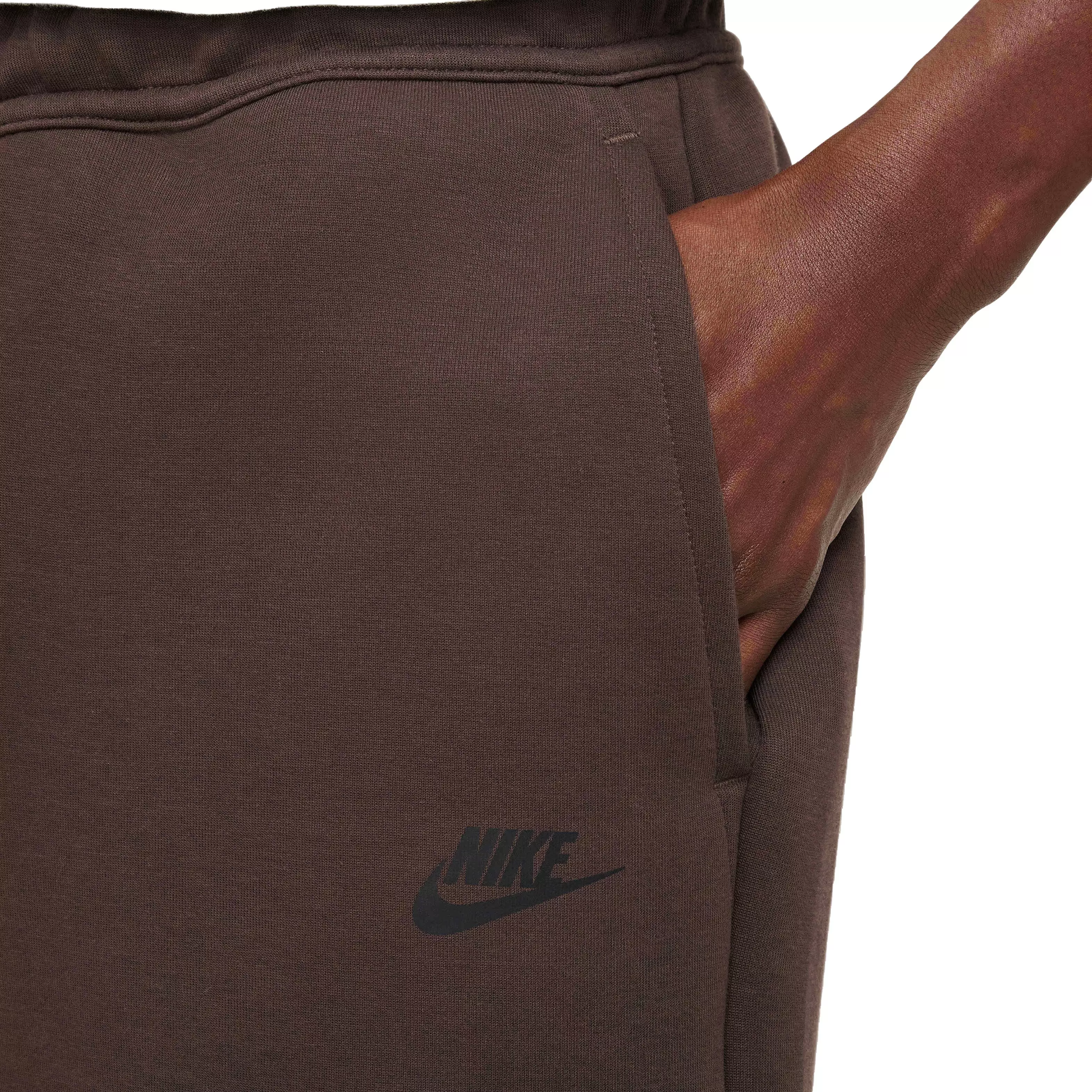 Nike Men's Sportswear Tech Fleece Shorts - Brown - BROWN