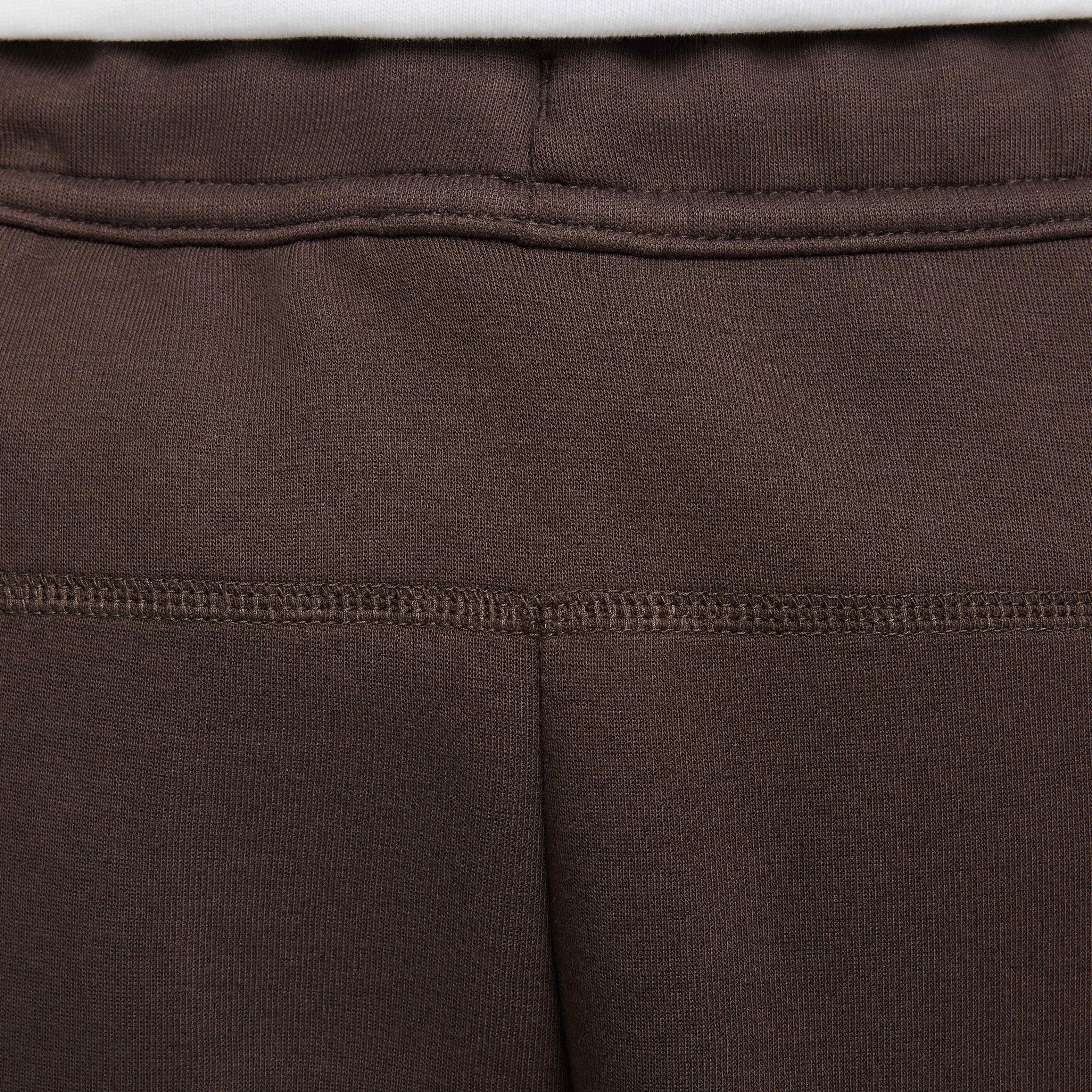 Nike Men's Sportswear Tech Fleece Shorts - Brown - BROWN Thumbnail View 6