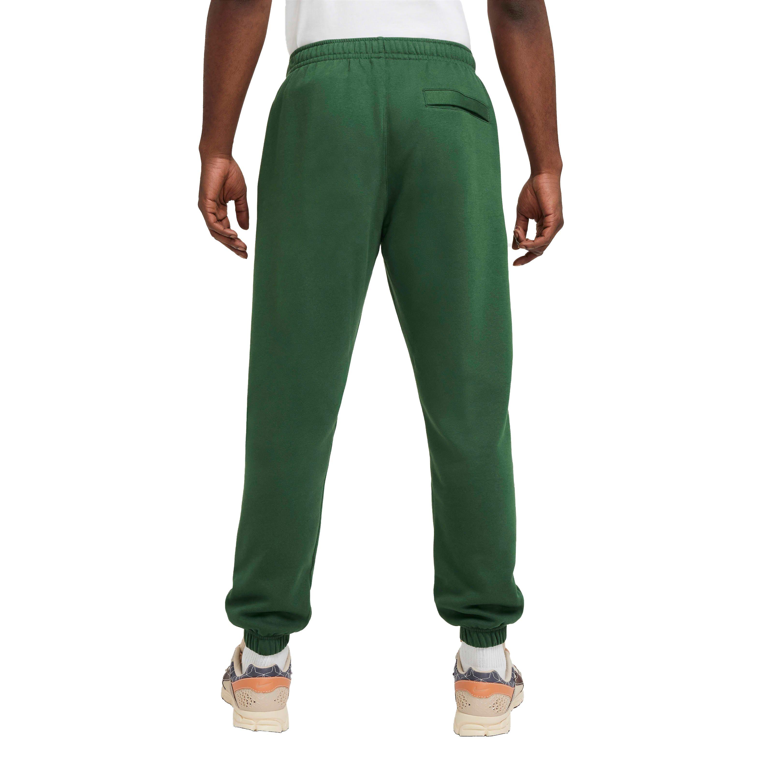 Nike Men's Sportswear Club Fleece Pants - GREEN Thumbnail View 2