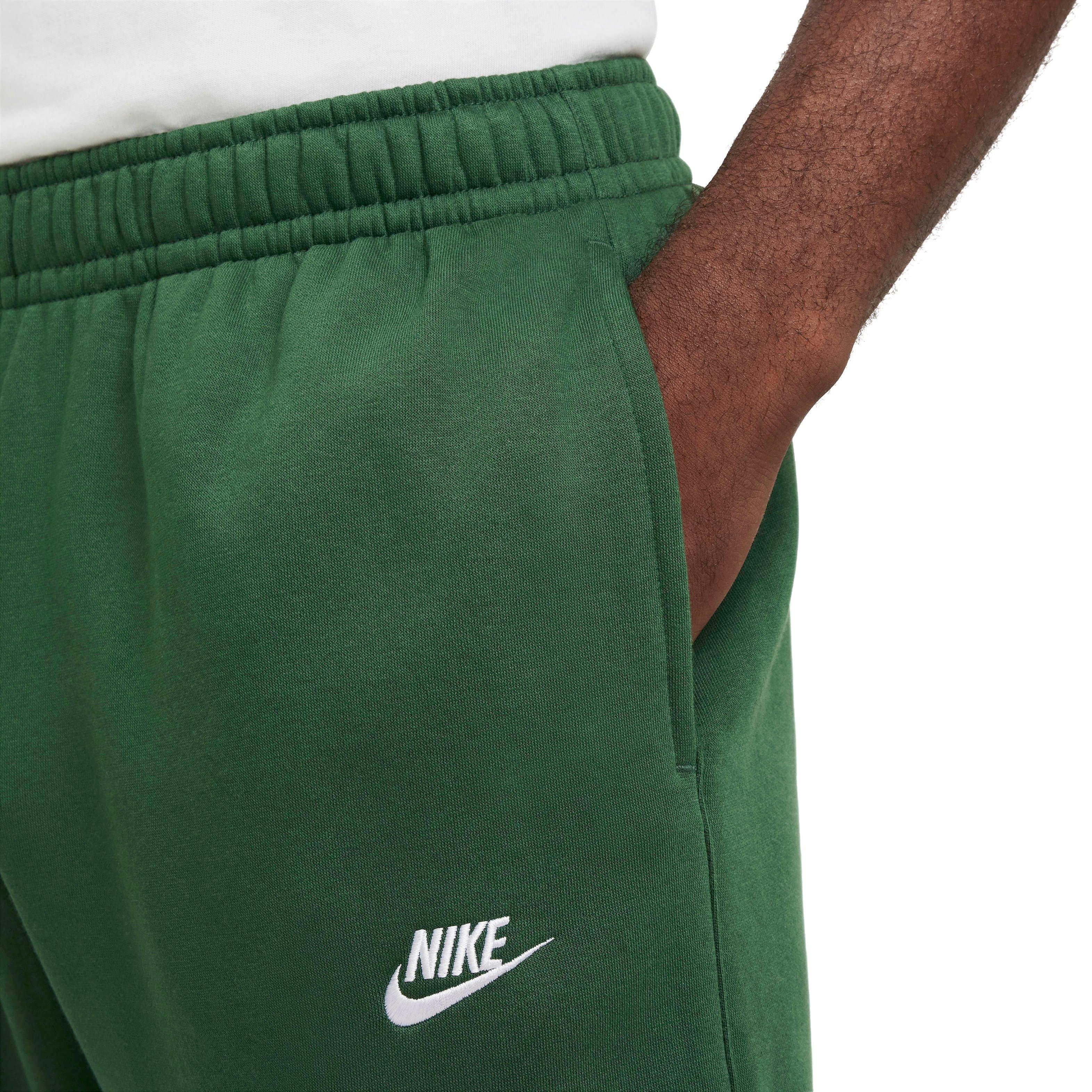 Nike Men's Sportswear Club Fleece Pants - GREEN Thumbnail View 4