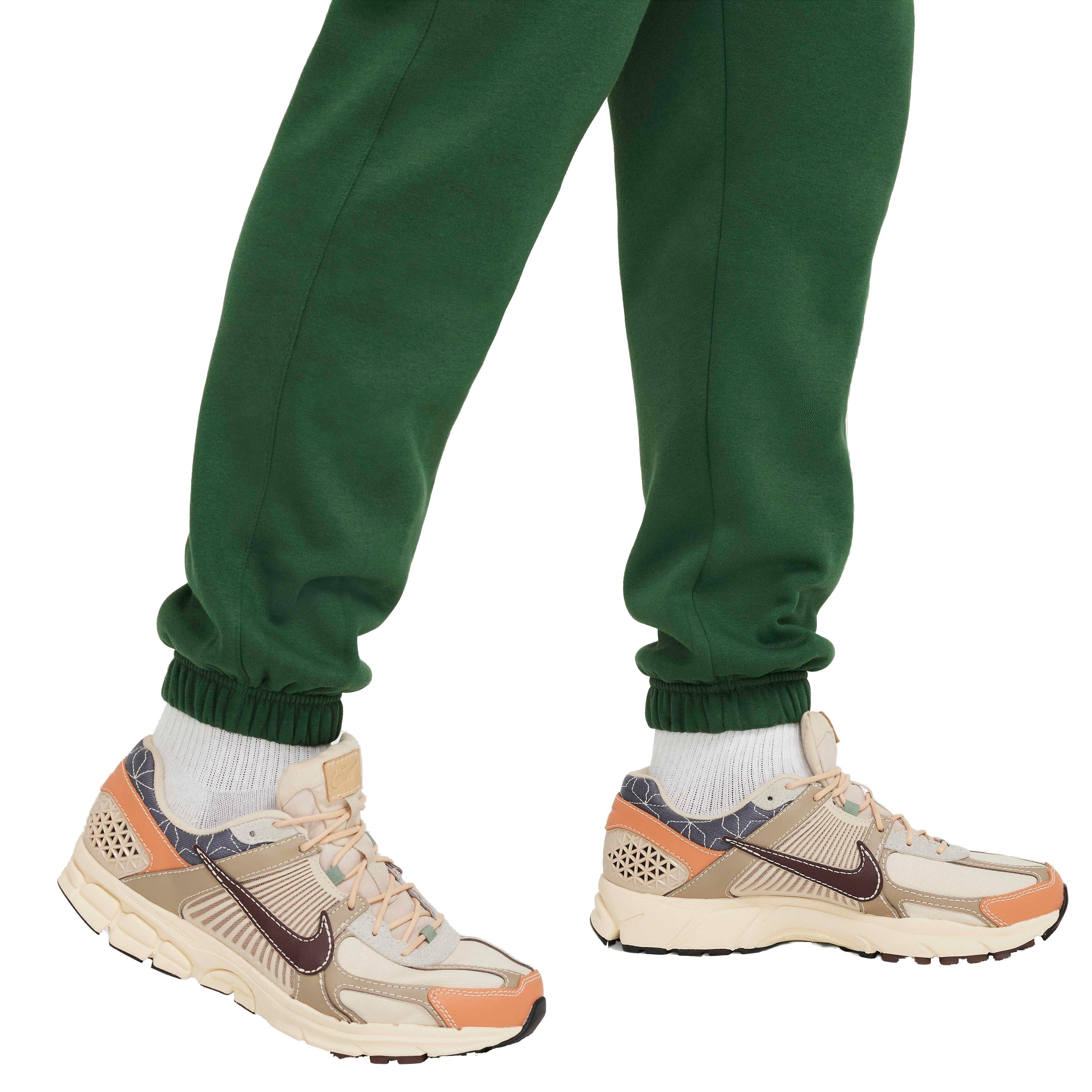 Nike Men's Sportswear Club Fleece Pants - GREEN Thumbnail View 6