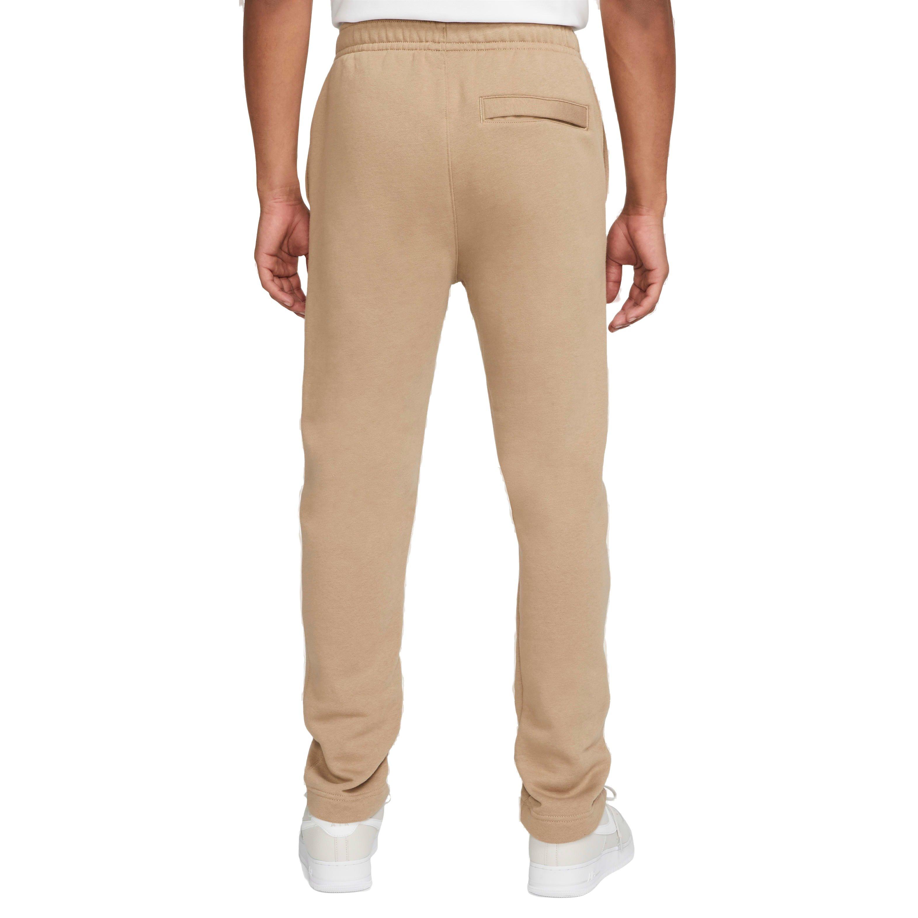 Nike Men's Sportswear Club Fleece Pants-Khaki - KHAKI Thumbnail View 2