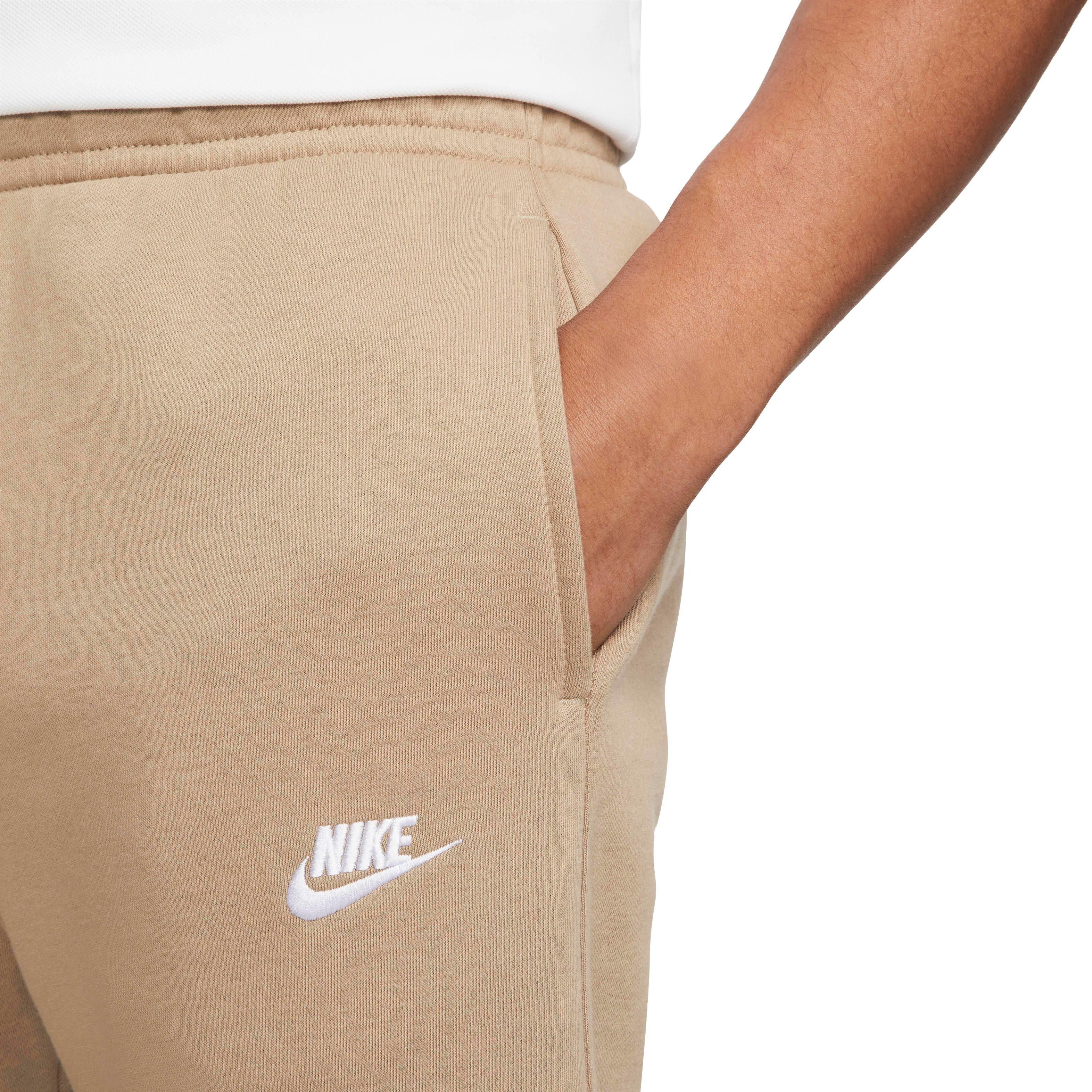 Nike Men's Sportswear Club Fleece Pants-Khaki - KHAKI Thumbnail View 3