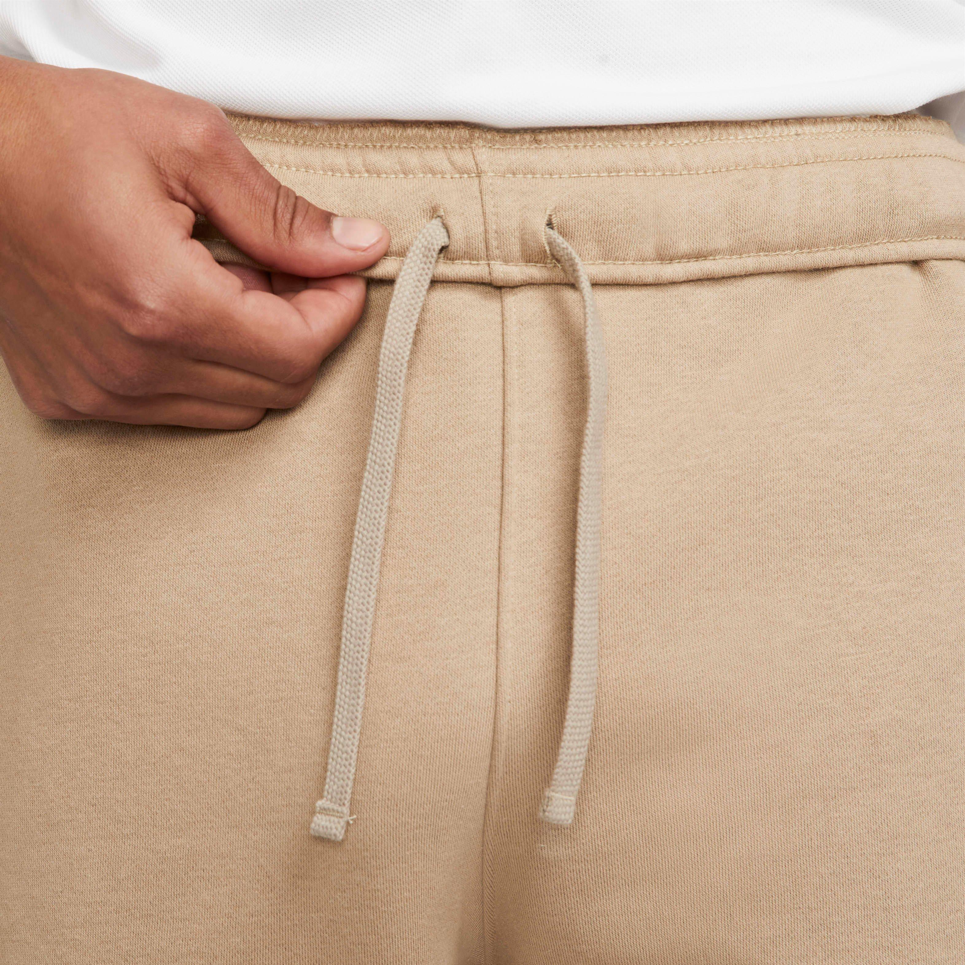 Nike Men's Sportswear Club Fleece Pants-Khaki - KHAKI Thumbnail View 5