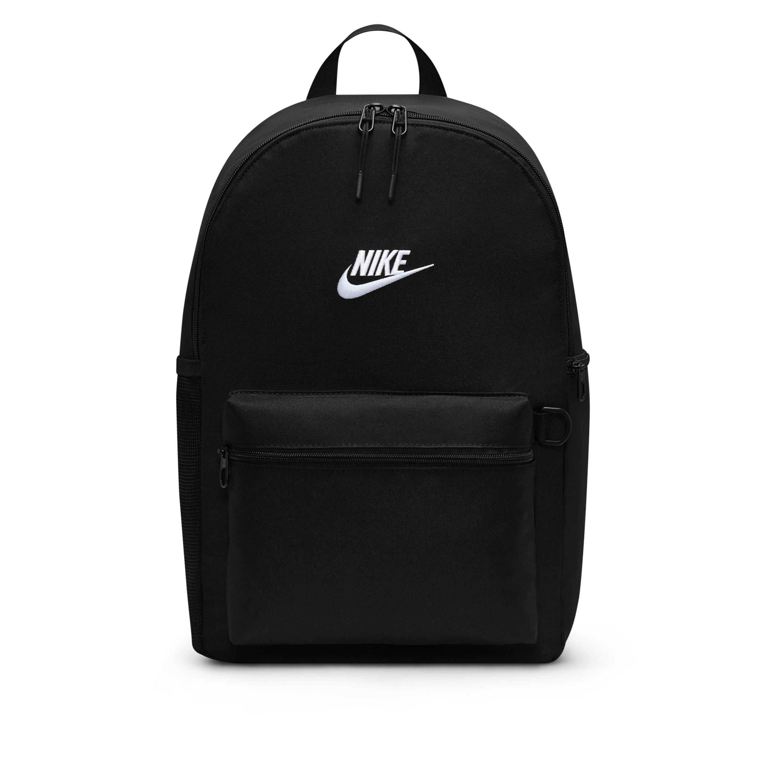 Nike Heritage Backpack 2.0 - Black/Black/White - BLACK/BLACK/WHITE Thumbnail View 1