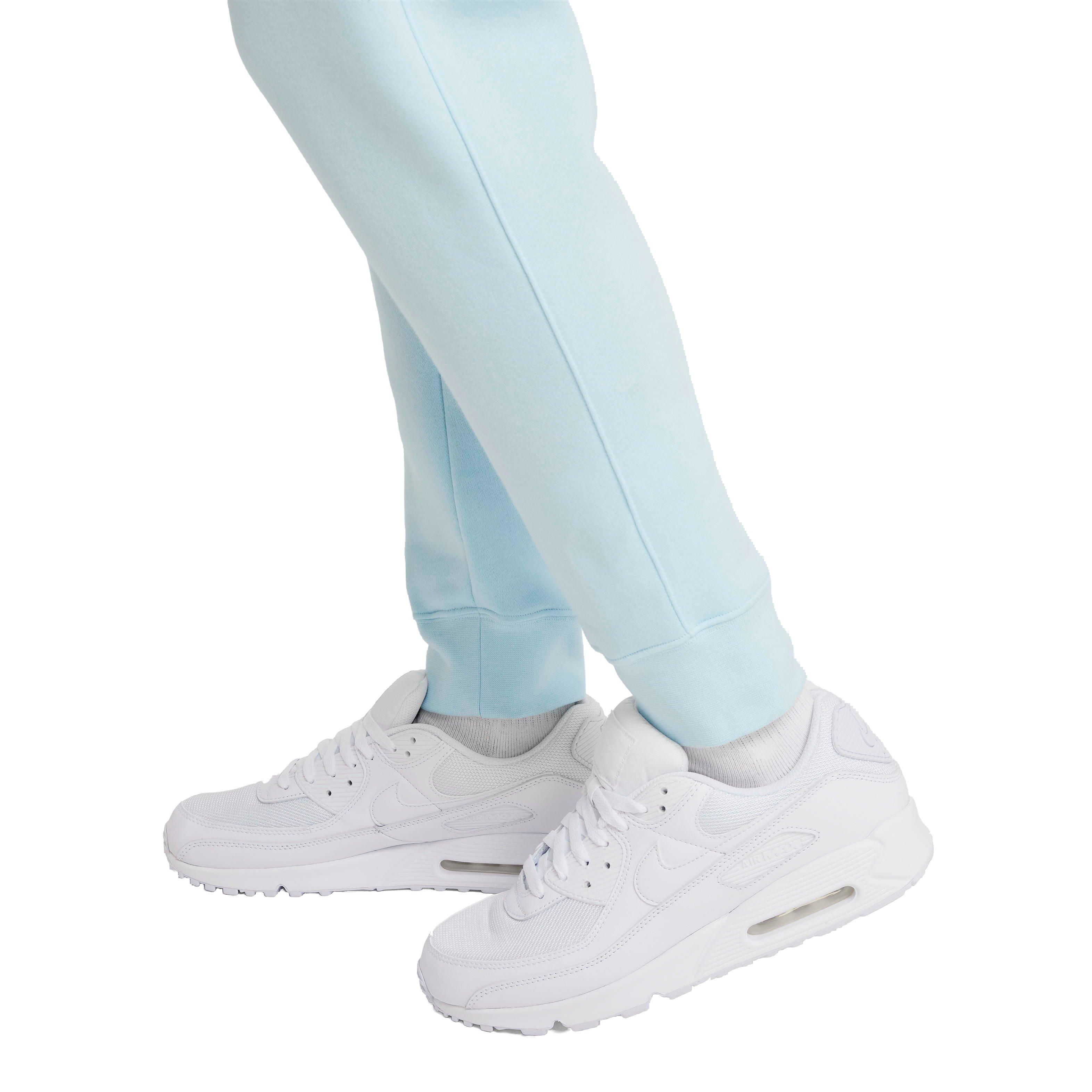 Nike Men's Sportswear Club Fleece Joggers - BLUE Thumbnail View 6