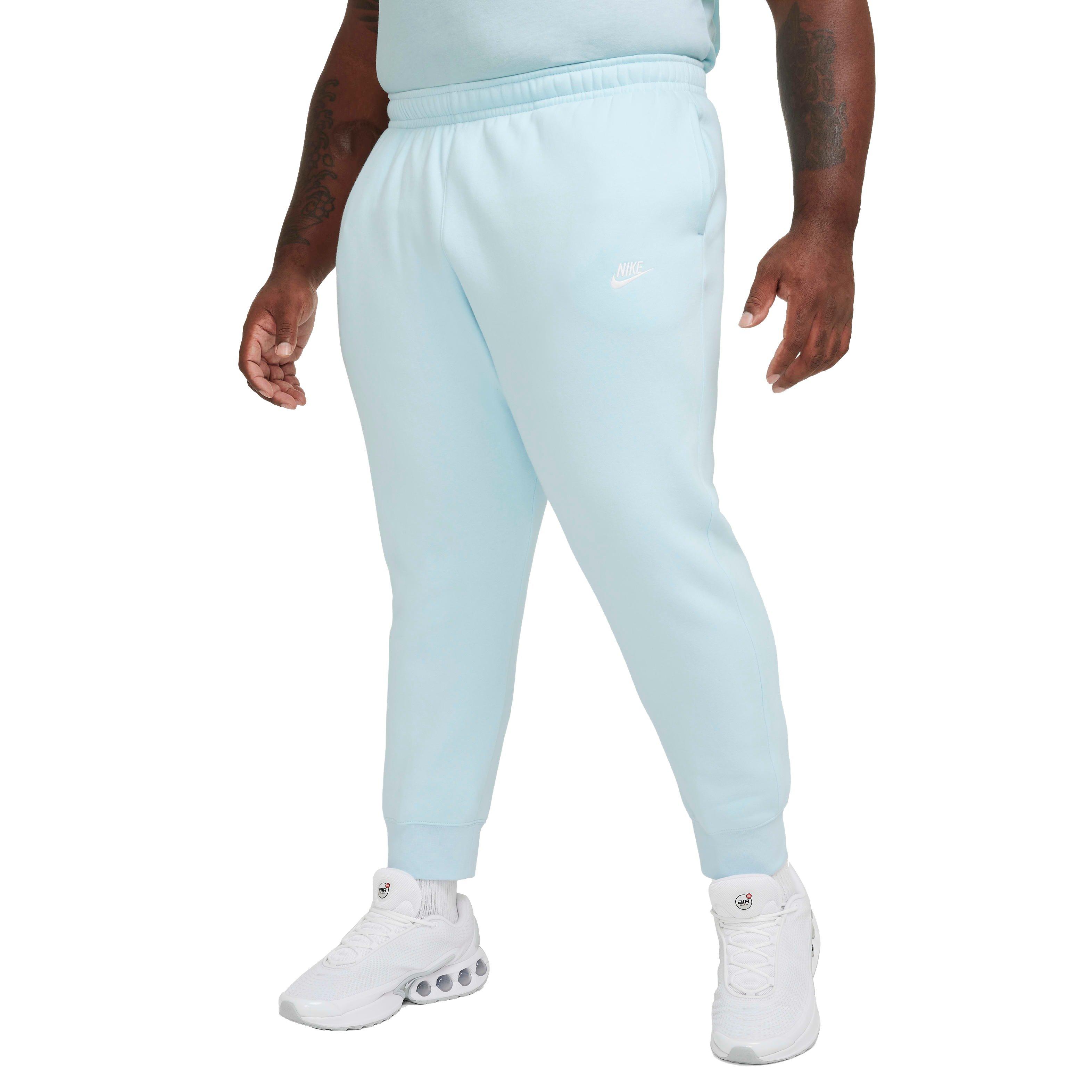 Nike Men's Sportswear Club Fleece Joggers - BLUE Thumbnail View 8
