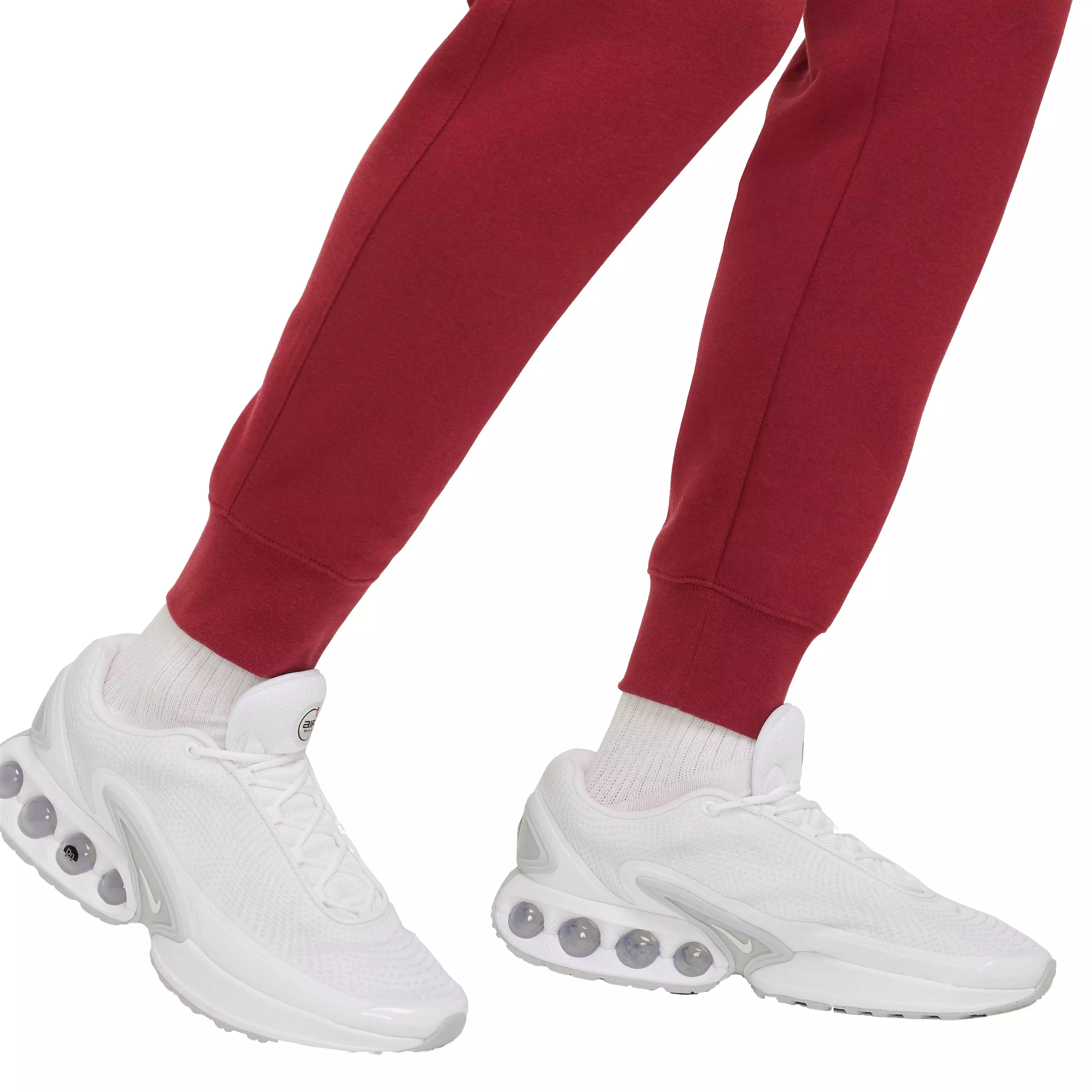 Nike Men's Sportswear Club Fleece Joggers - RED