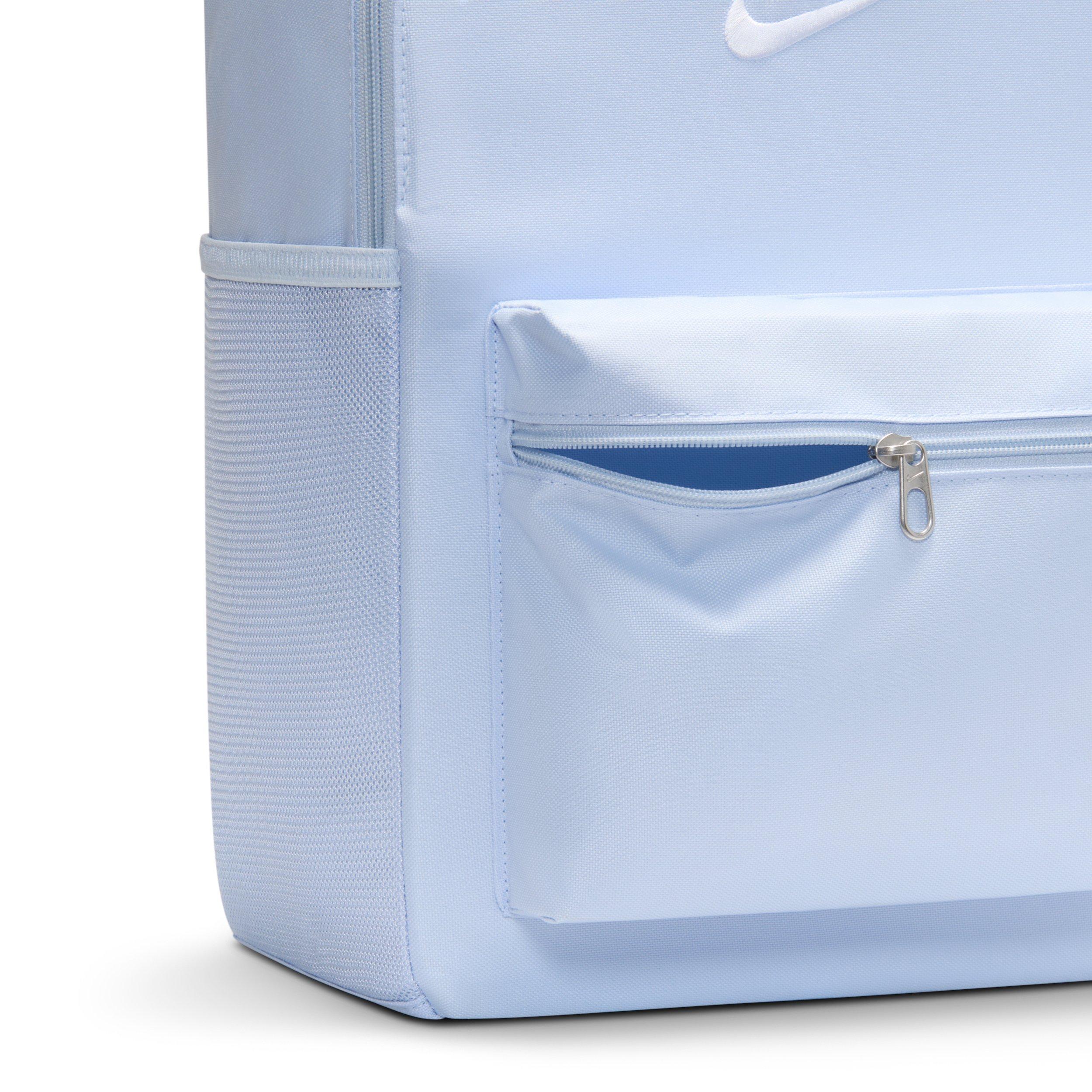 Nike Heritage Backpack 2.0 - Hydrogen Blue/Hydrogen Blue/White - BLUE/BLUE/WHITE Thumbnail View 5