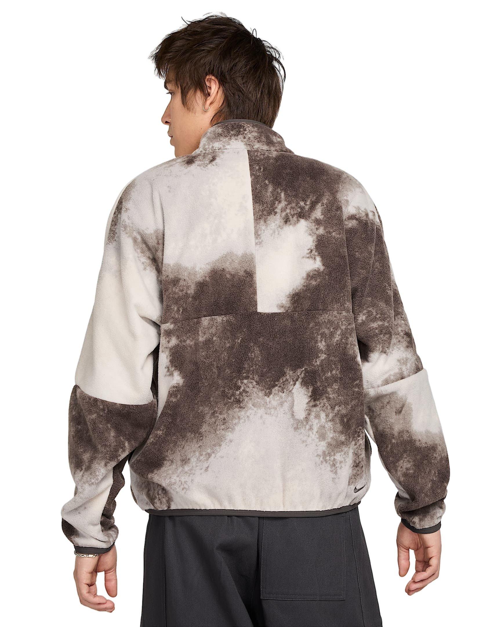 Nike Men's Club 1/2-Zip Pullover Long-Sleeve Top - ASH/PHANTOM Thumbnail View 2