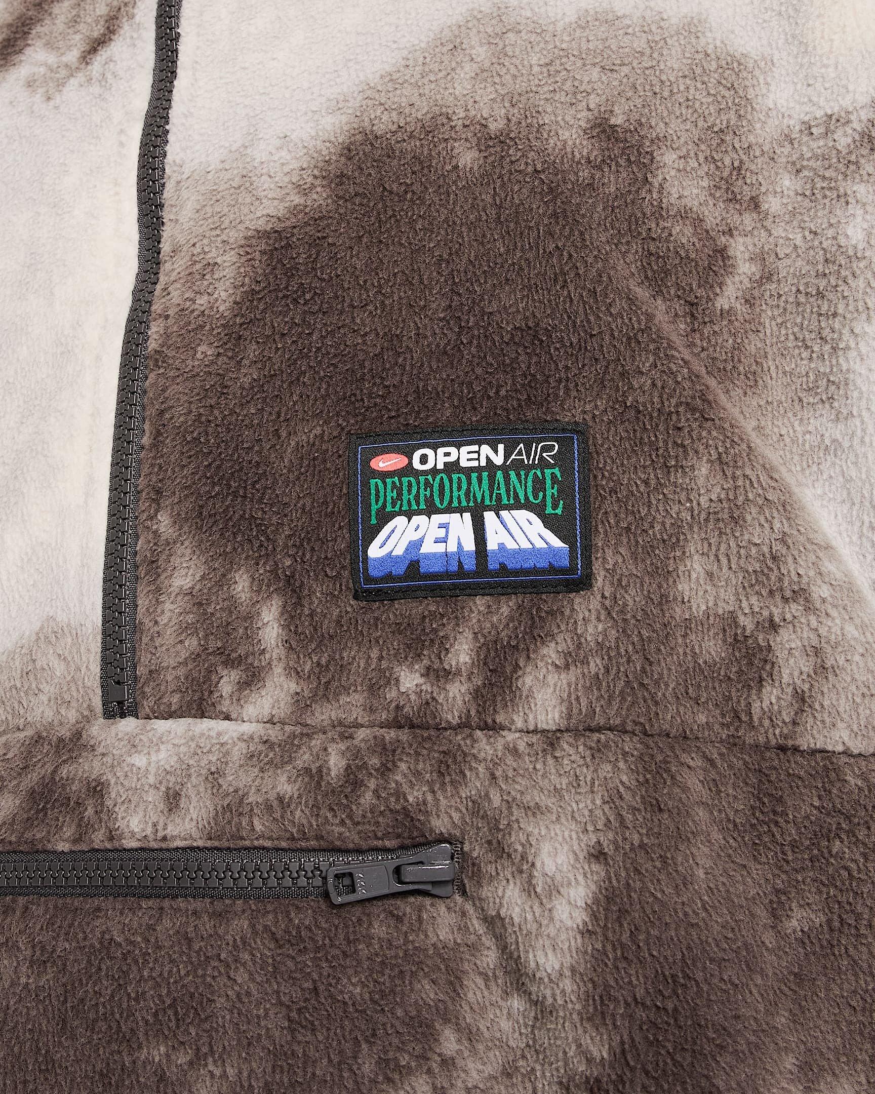 Nike Men's Club 1/2-Zip Pullover Long-Sleeve Top - ASH/PHANTOM Thumbnail View 5