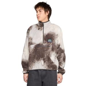 Nike Men's Club 1/2-Zip Pullover Long-Sleeve Top