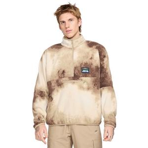 Nike Men's Club 1/2-Zip Pullover Long-Sleeve Top