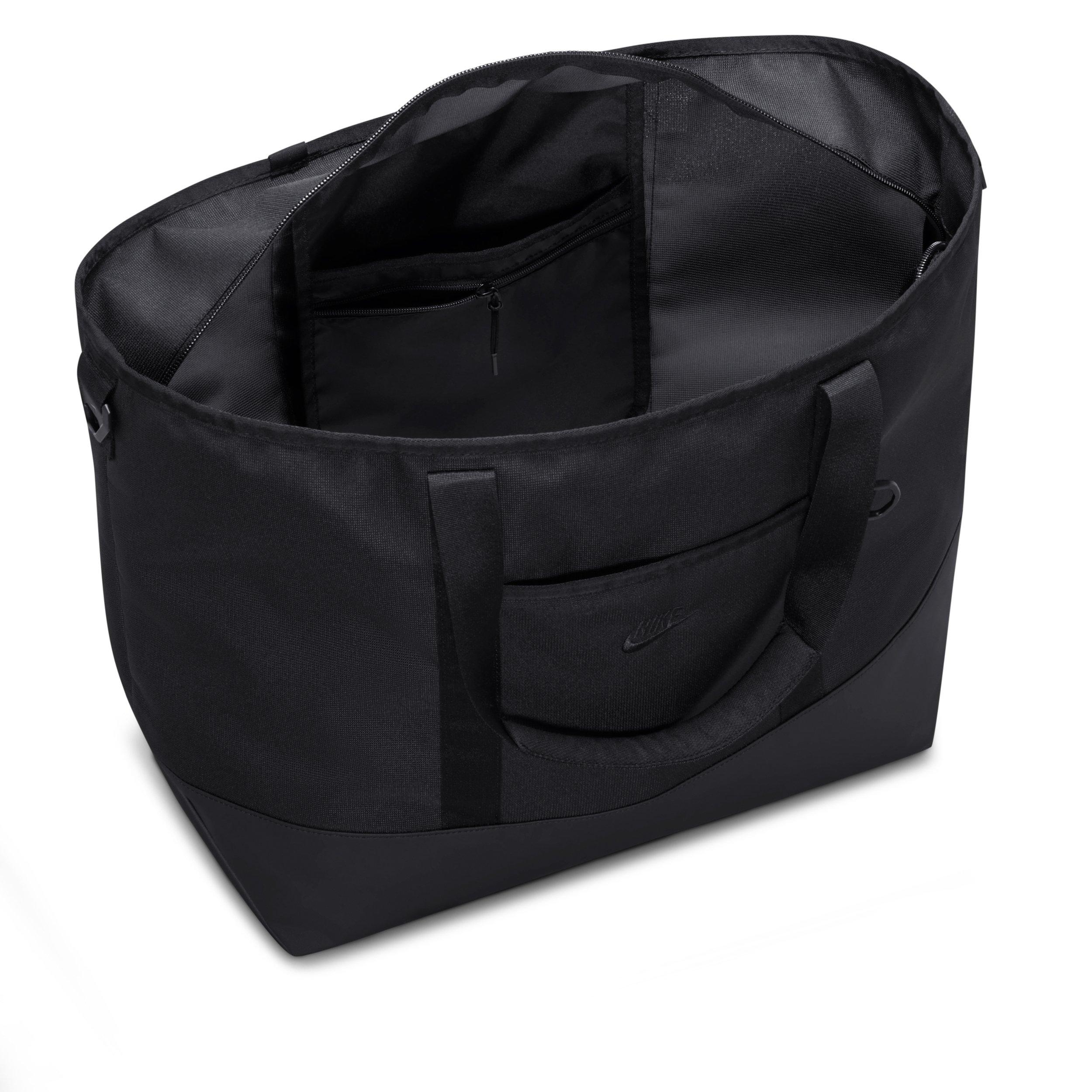 Nike Heritage Eugene Extra Large Tote - Black/Black/Black - BLACK/BLACK/BLACK Thumbnail View 4