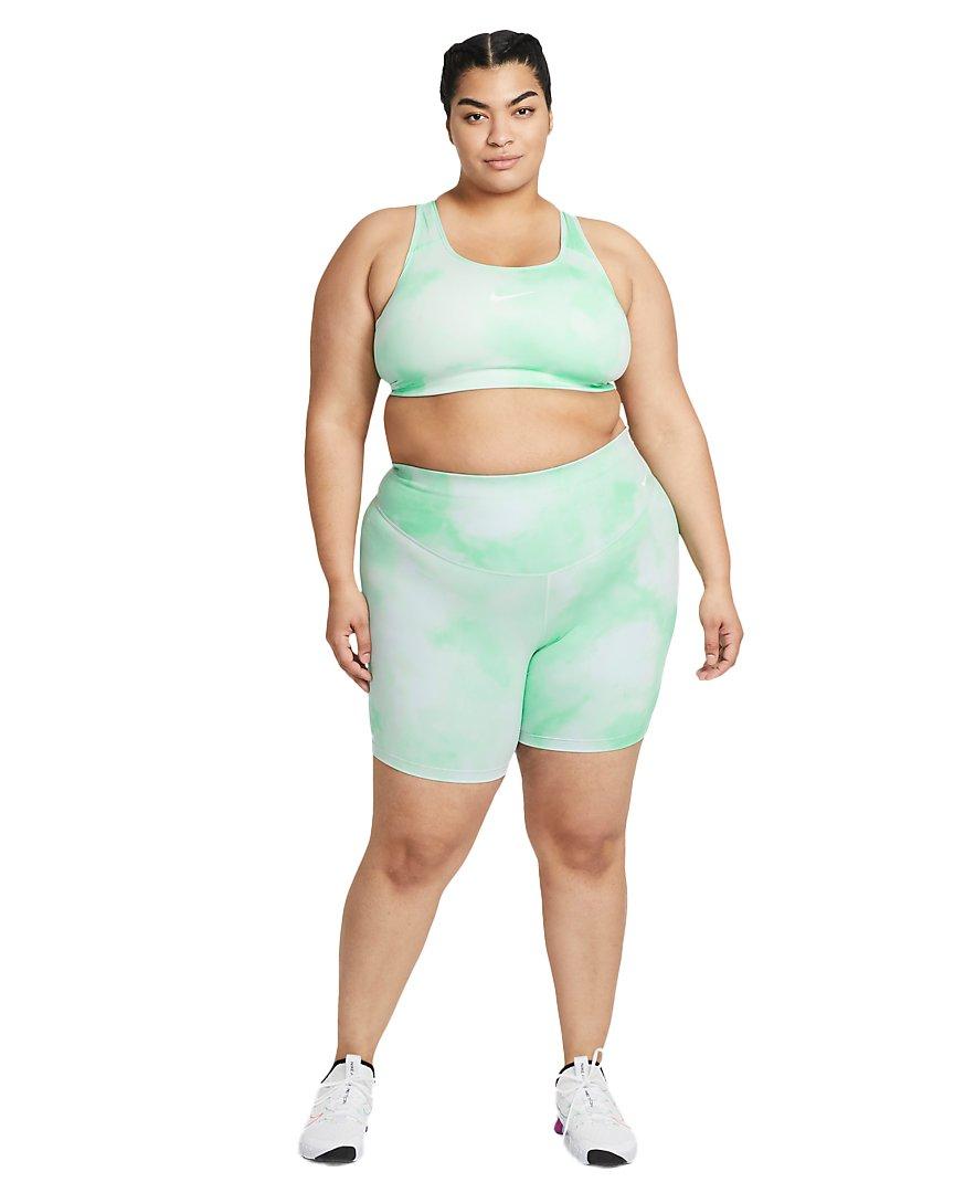 Nike Women's Plus Size Dri-FIT Swoosh Icon Clash Medium Impact