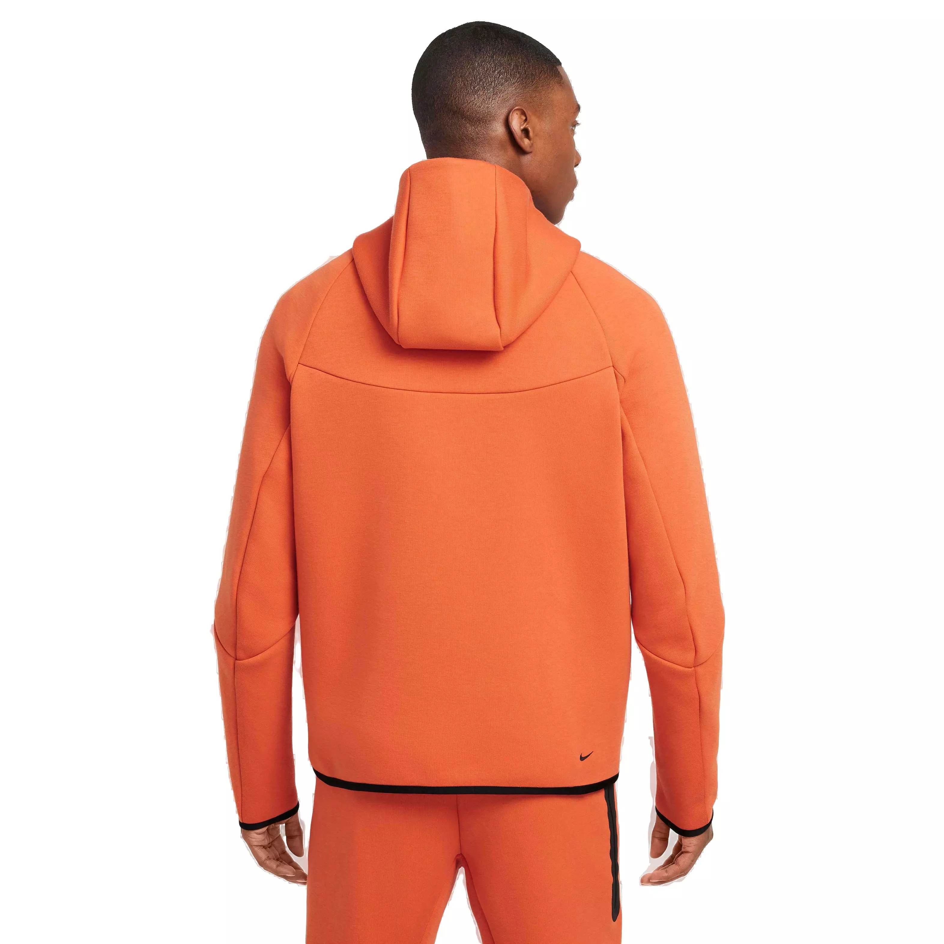 Nike Men's Tech Windrunner Fleece Full-Zip Jacket - CORAL