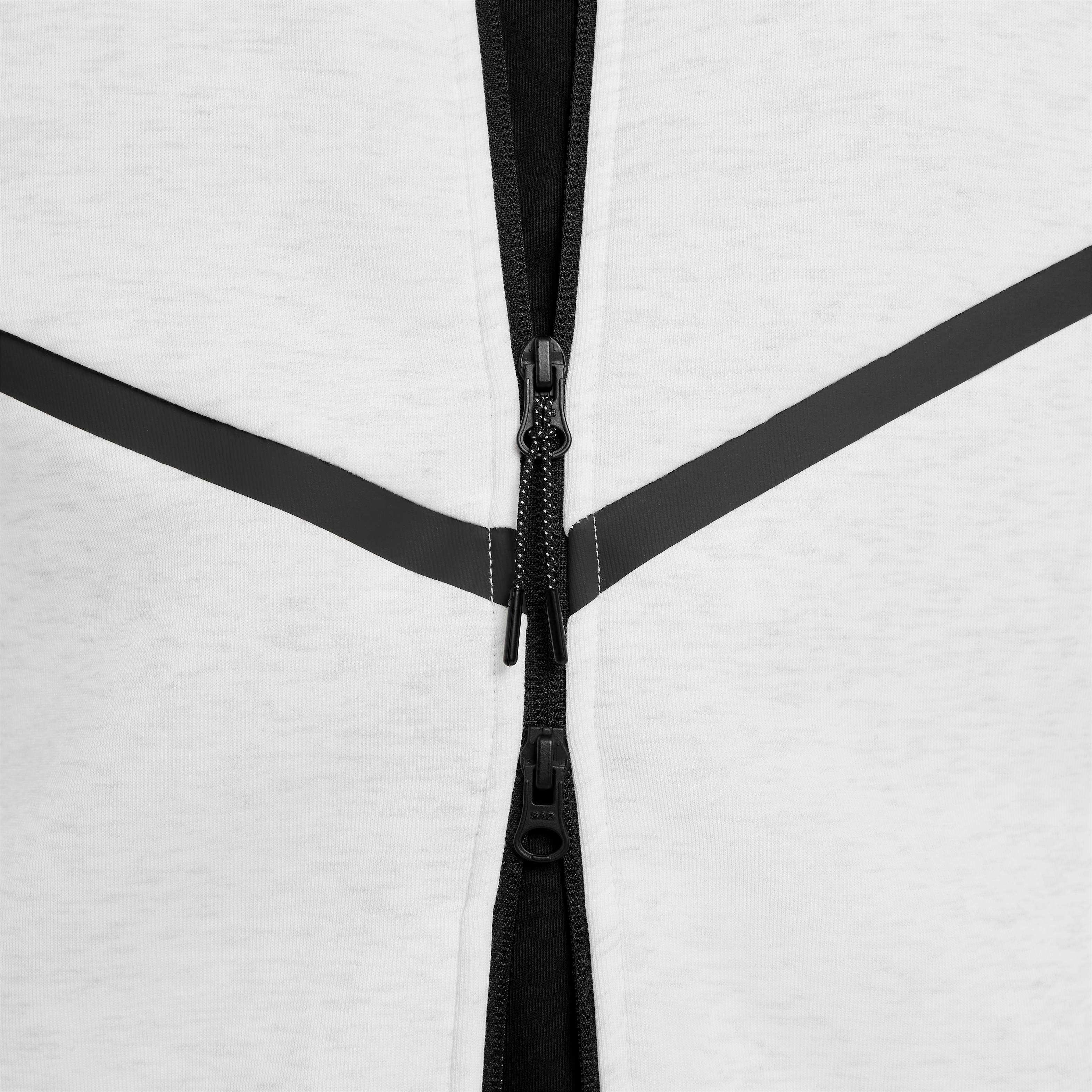 Nike Men's Tech Windrunner Fleece Full-Zip Jacket - LT BROWN Thumbnail View 5