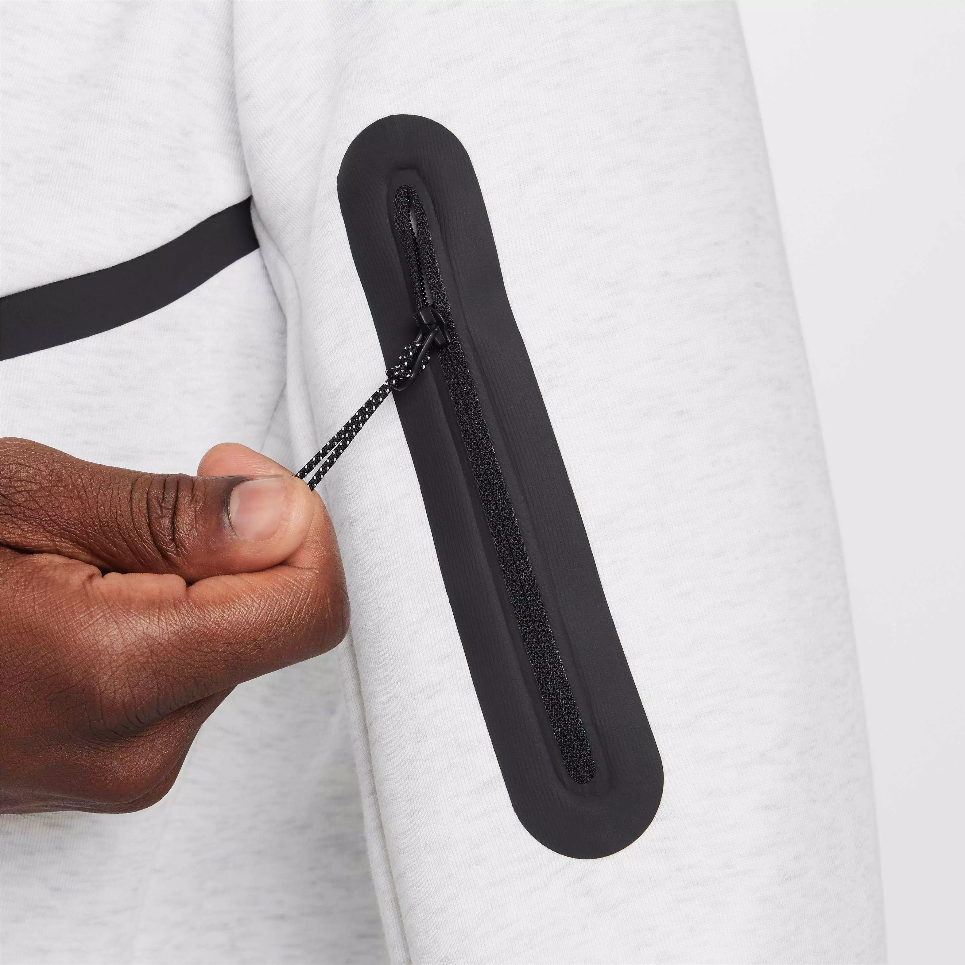 Nike Men's Tech Windrunner Fleece Full-Zip Jacket - LT BROWN