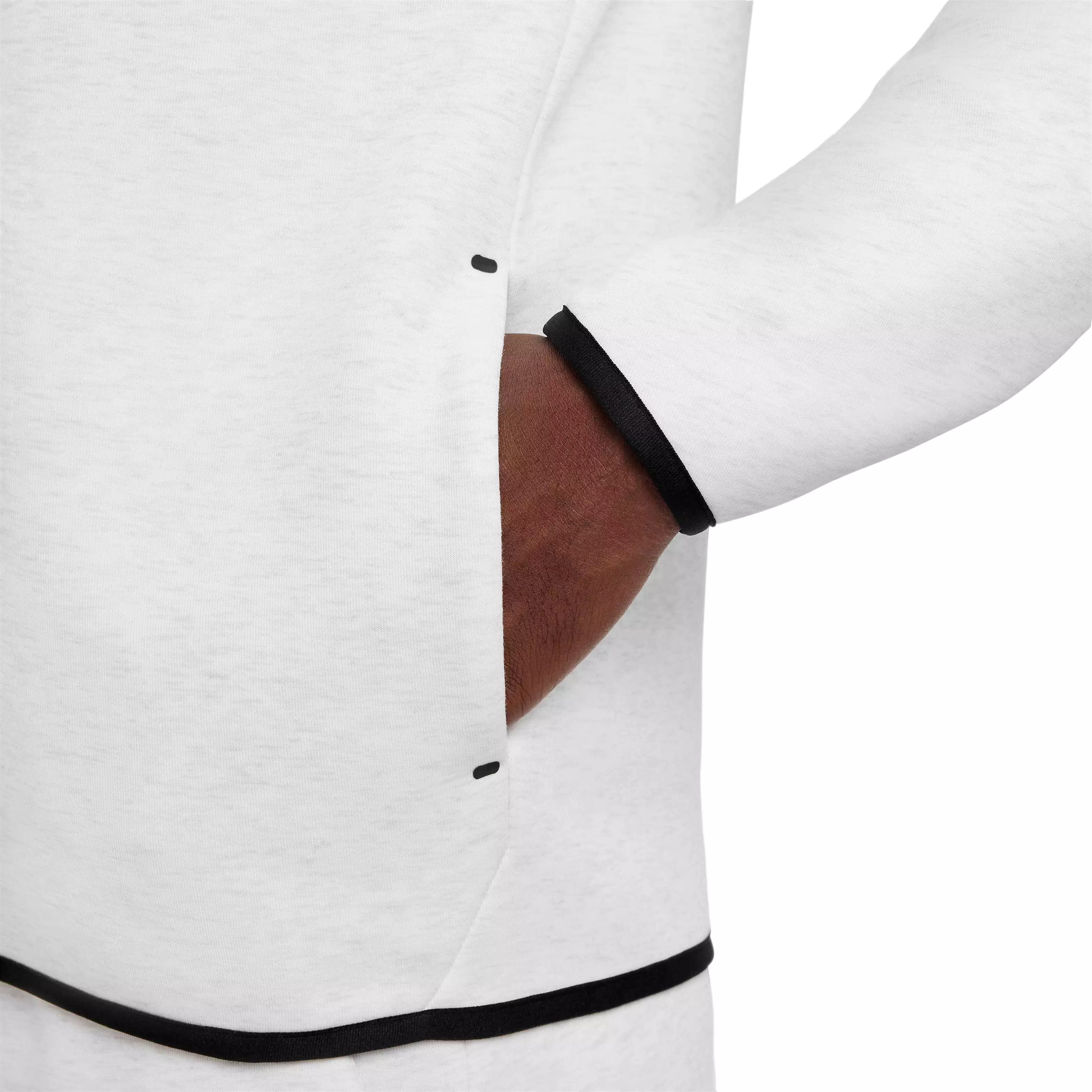 Nike Men's Tech Windrunner Fleece Full-Zip Jacket - LT BROWN