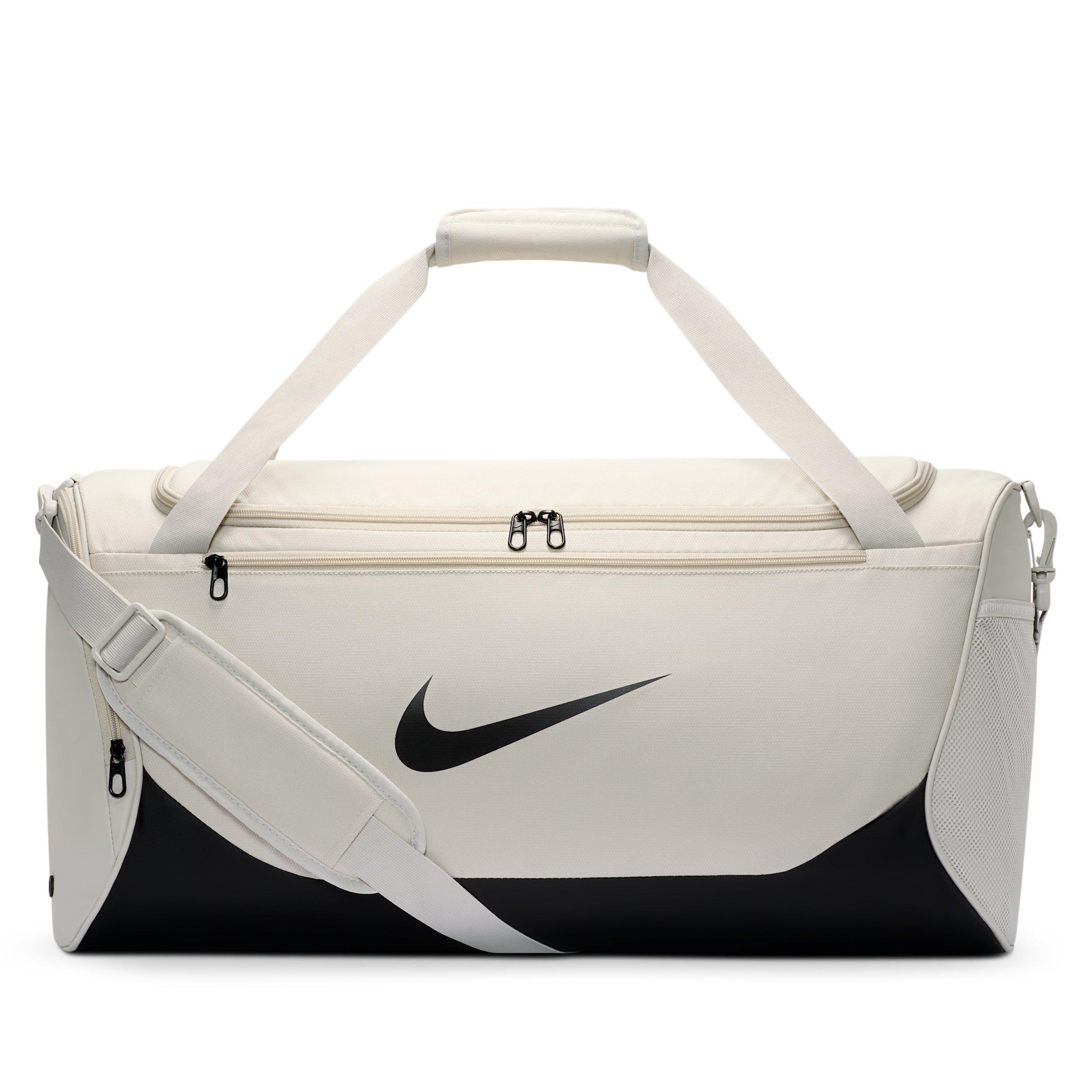 Nike Brasilia Medium Training Light Bone/Black/Black Duffel Bag