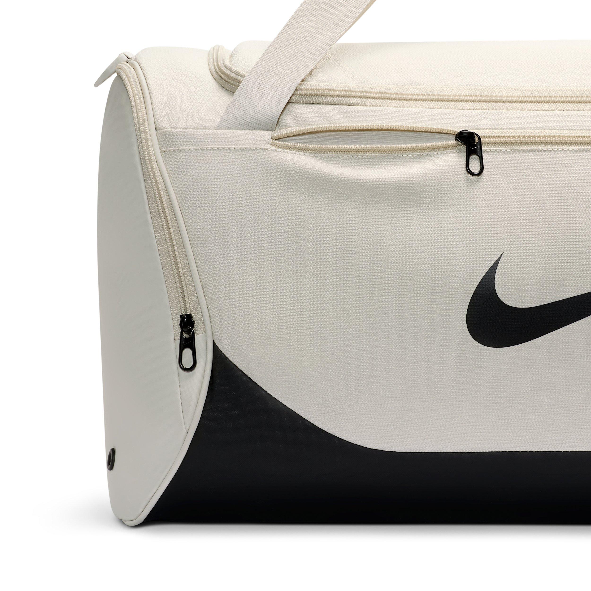 Nike Brasilia Medium Training Duffel Bag - Light Bone/Black/Black - LT BONE/BLACK/BLACK Thumbnail View 6