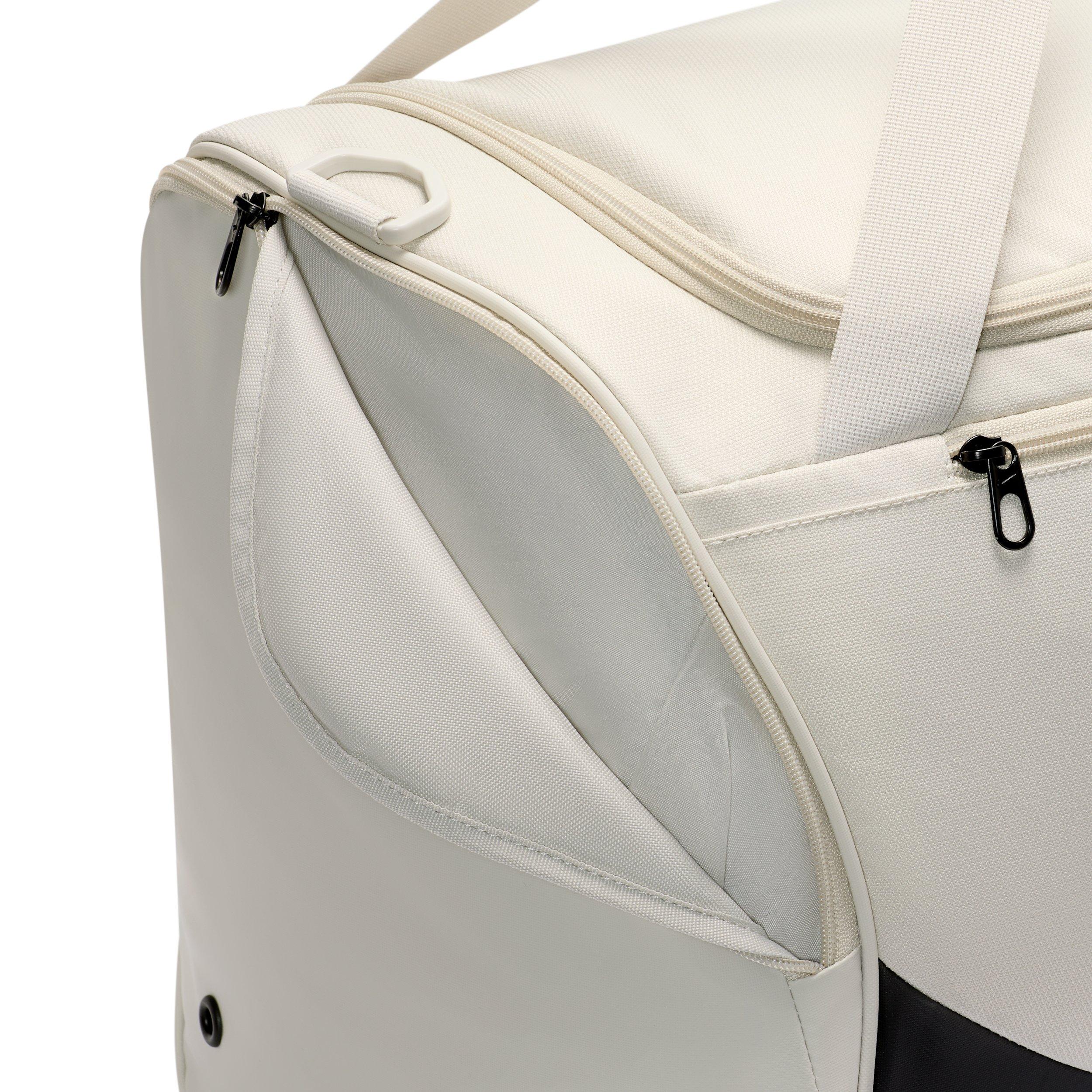 Nike Brasilia Medium Training Duffel Bag - Light Bone/Black/Black - LT BONE/BLACK/BLACK Thumbnail View 7