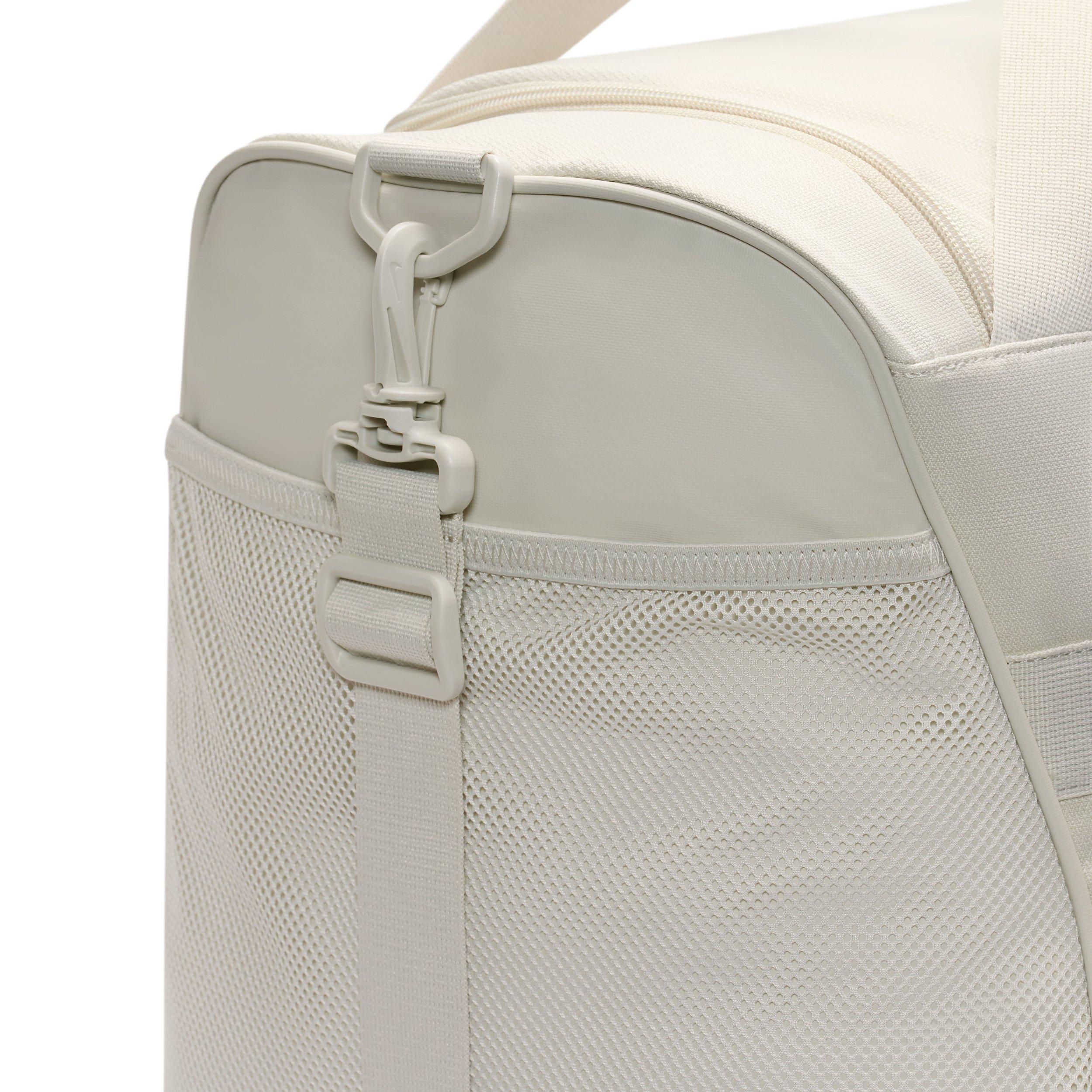 Nike Brasilia Medium Training Duffel Bag - Light Bone/Black/Black - LT BONE/BLACK/BLACK Thumbnail View 8