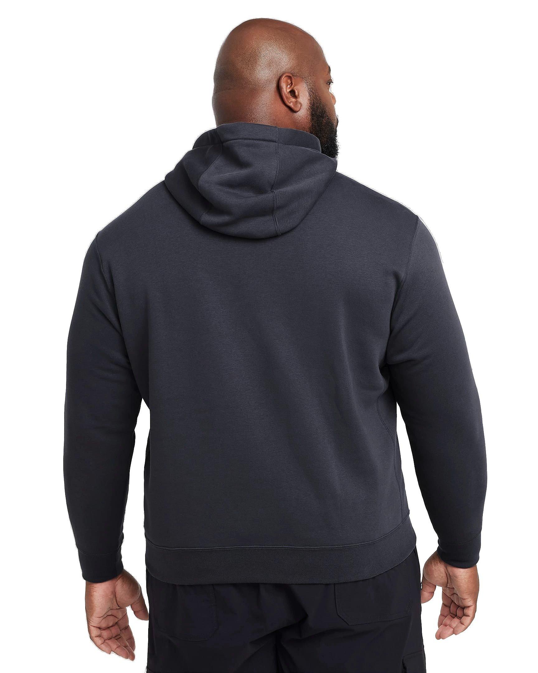 Nike Men's Sportswear Club Fleece Rose Hoodie - ANTHRACITE Thumbnail View 2
