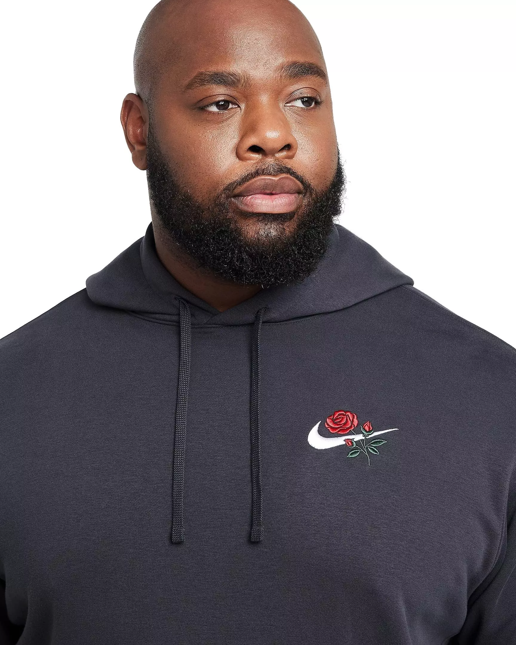 Nike Men's Sportswear Club Fleece Rose Hoodie - ANTHRACITE