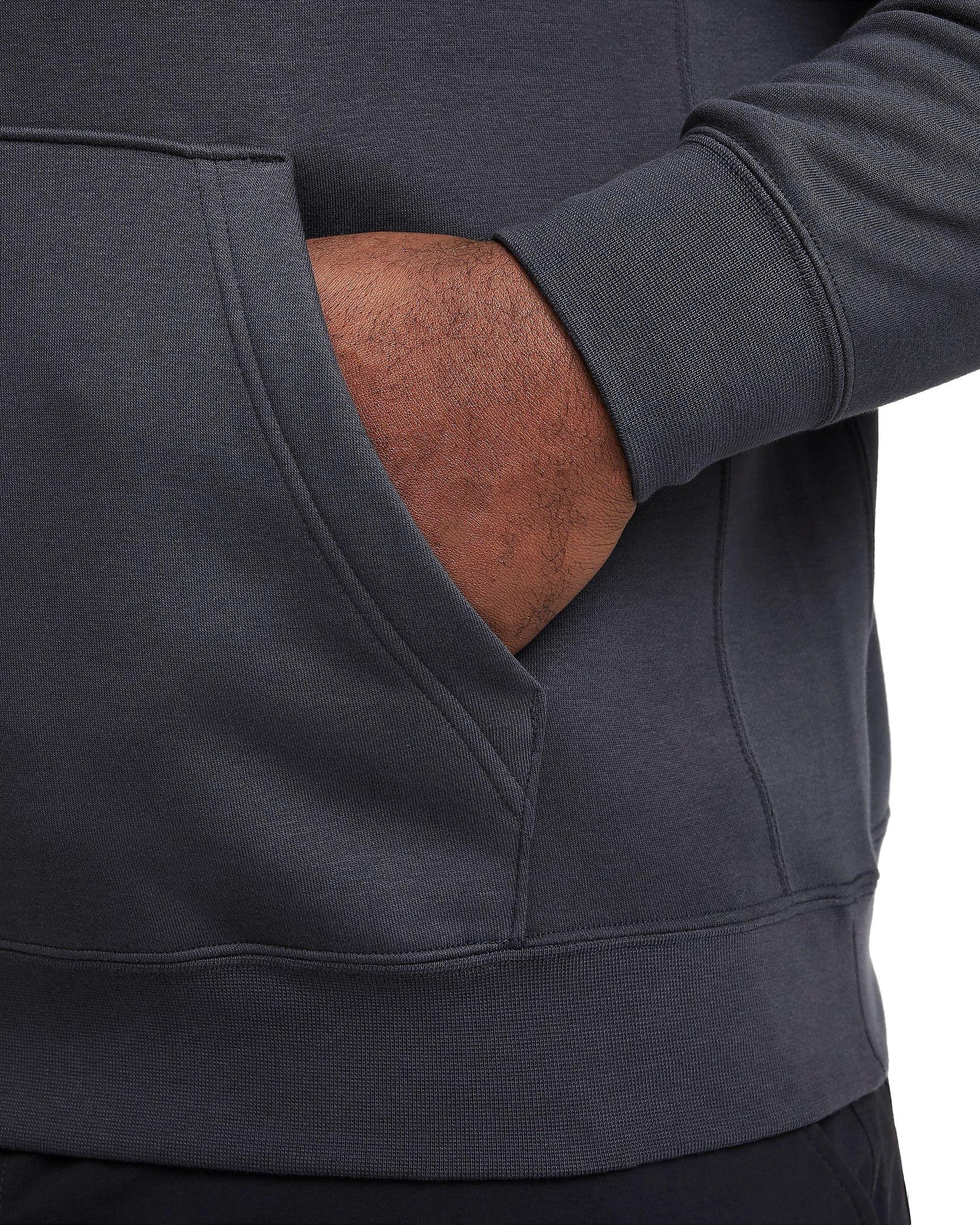 Nike Men's Sportswear Club Fleece Rose Hoodie - ANTHRACITE Thumbnail View 5