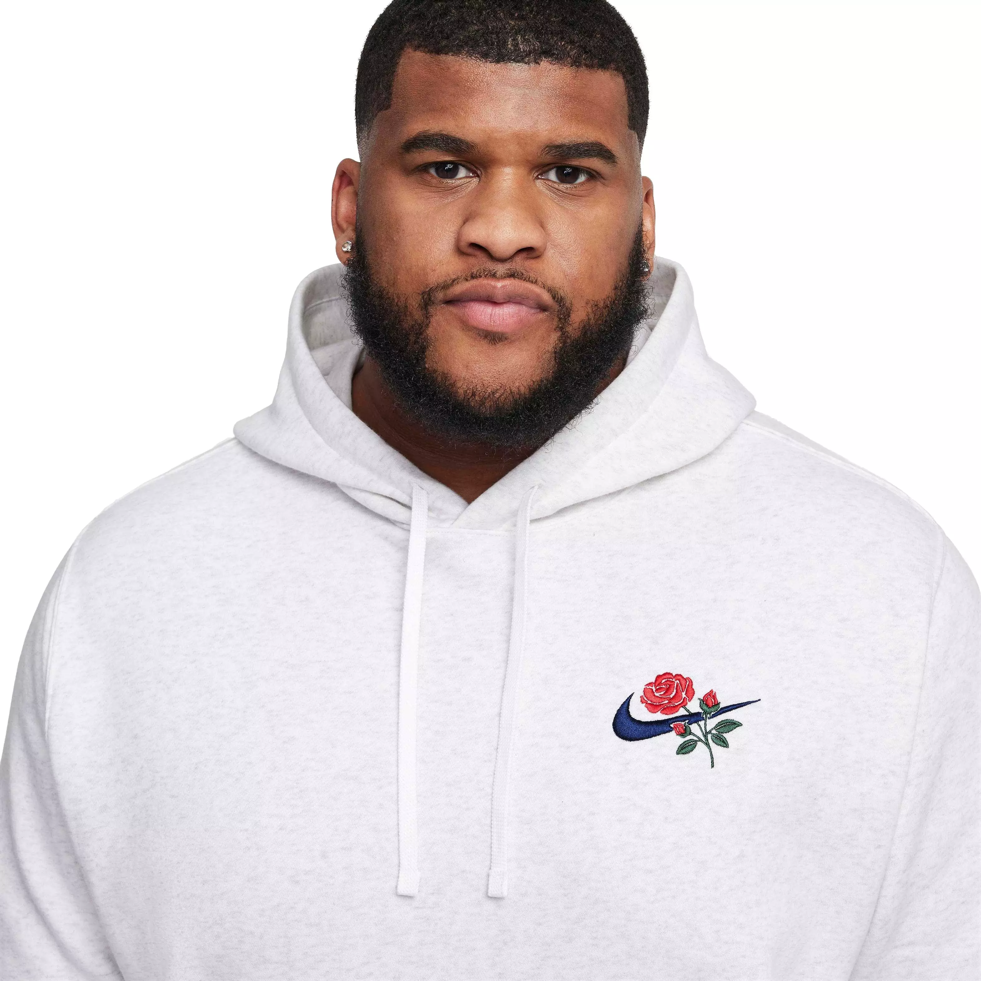 Nike Men's Sportswear Club Fleece Rose Hoodie - LT BROWN