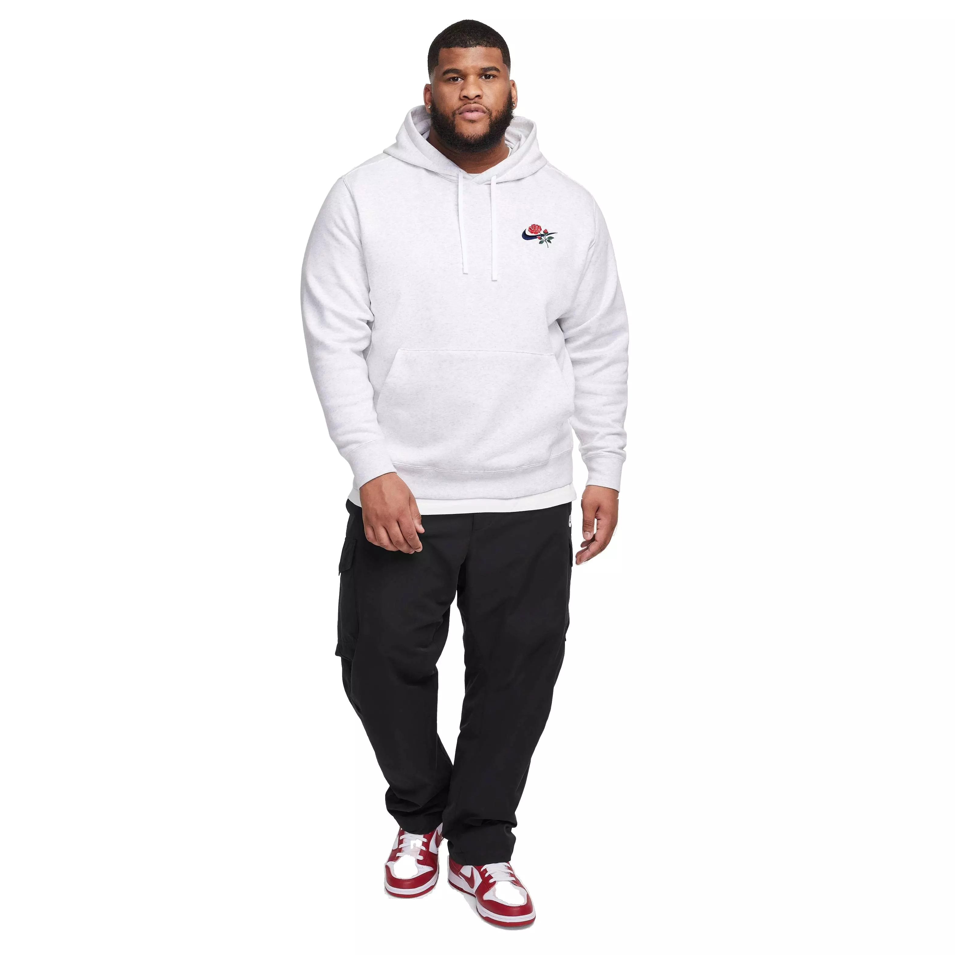 Nike Men's Sportswear Club Fleece Rose Hoodie - LT BROWN