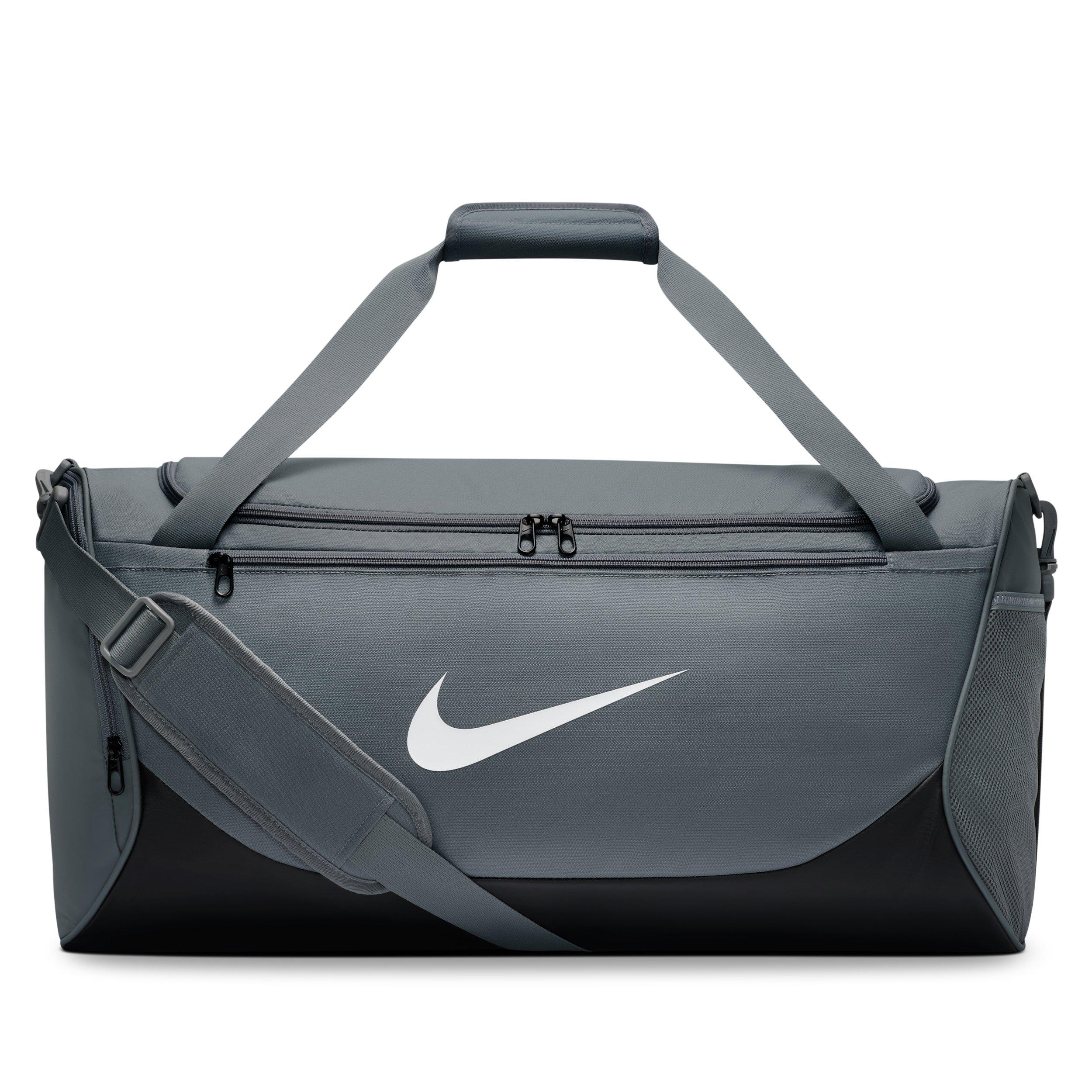 Nike Brasilia Medium Training Smoke Grey/Black/White Duffel Bag