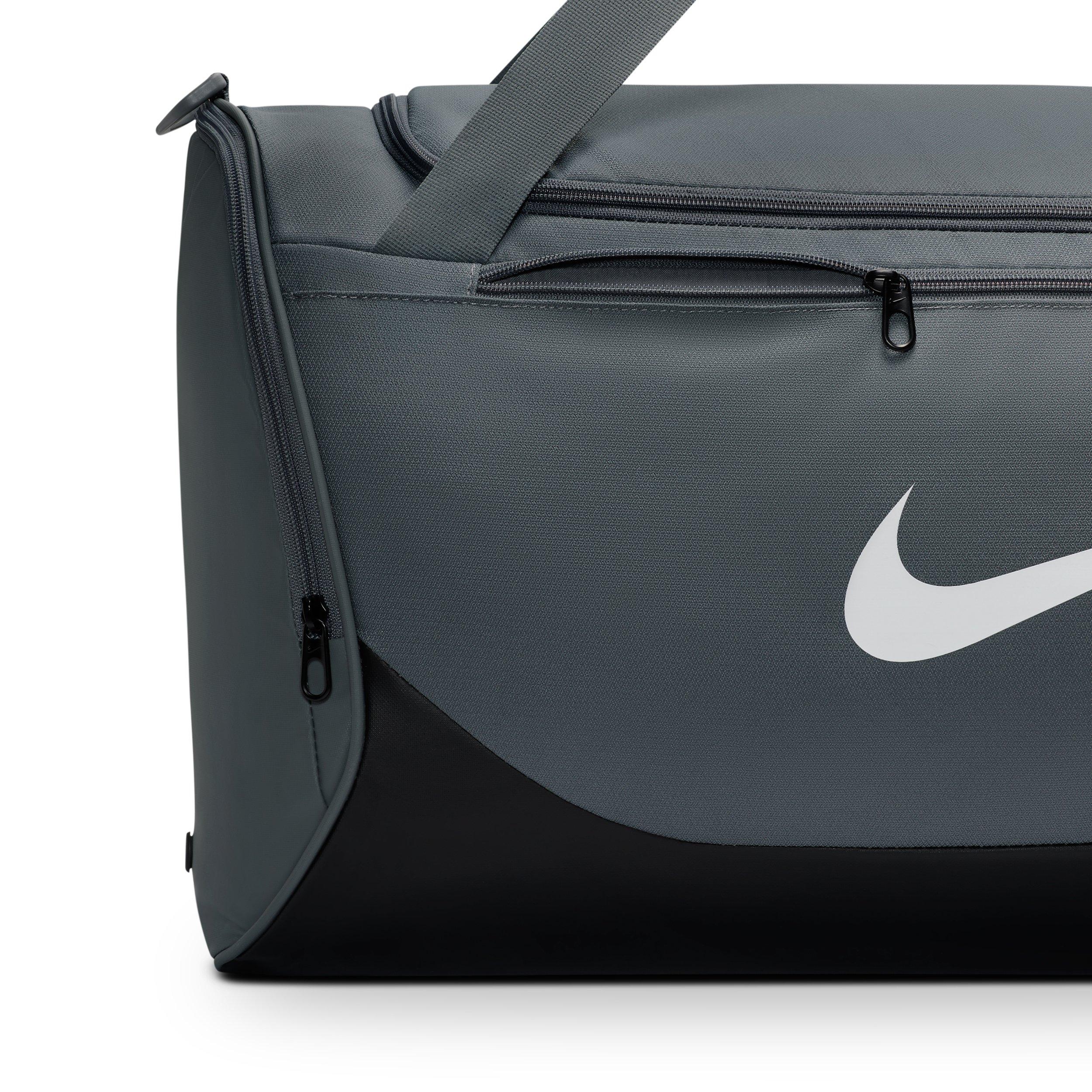 Nike Brasilia Medium Training Duffel Bag - Smoke Grey/Black/White - GREY/BLACK/WHITE Thumbnail View 6