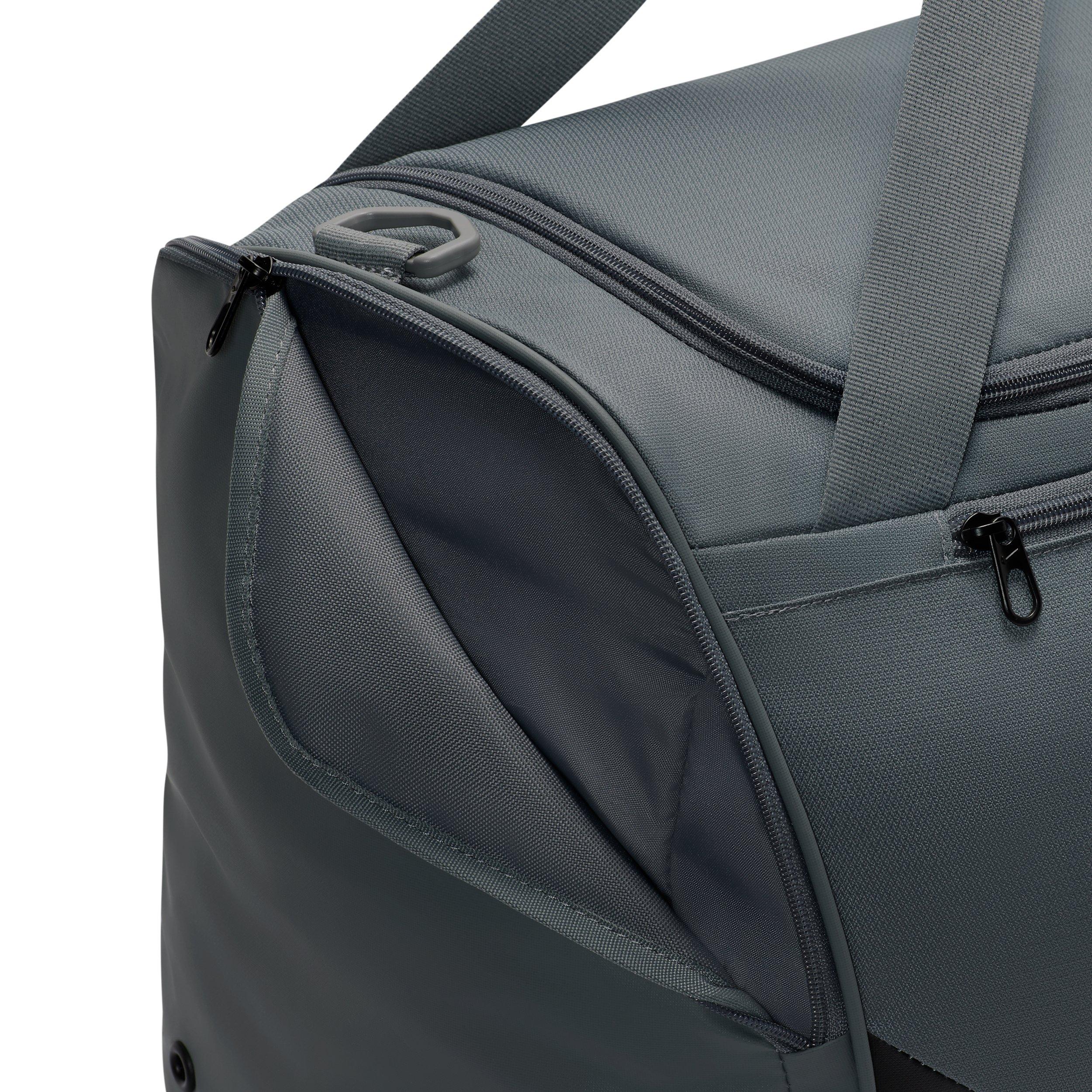 Nike Brasilia Medium Training Duffel Bag - Smoke Grey/Black/White - GREY/BLACK/WHITE Thumbnail View 7