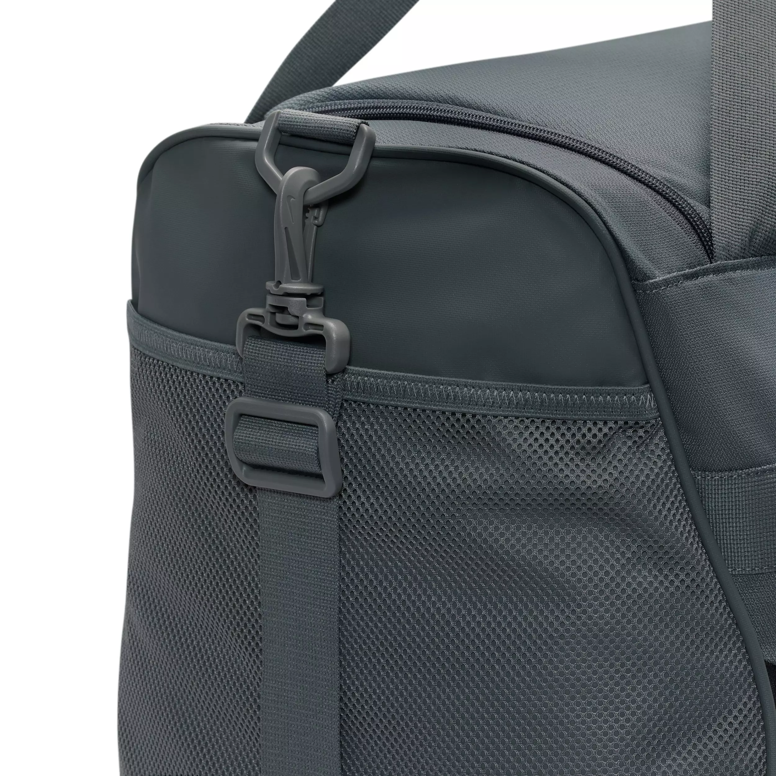 Nike Brasilia Medium Training Duffel Bag - Smoke Grey/Black/White - GREY/BLACK/WHITE