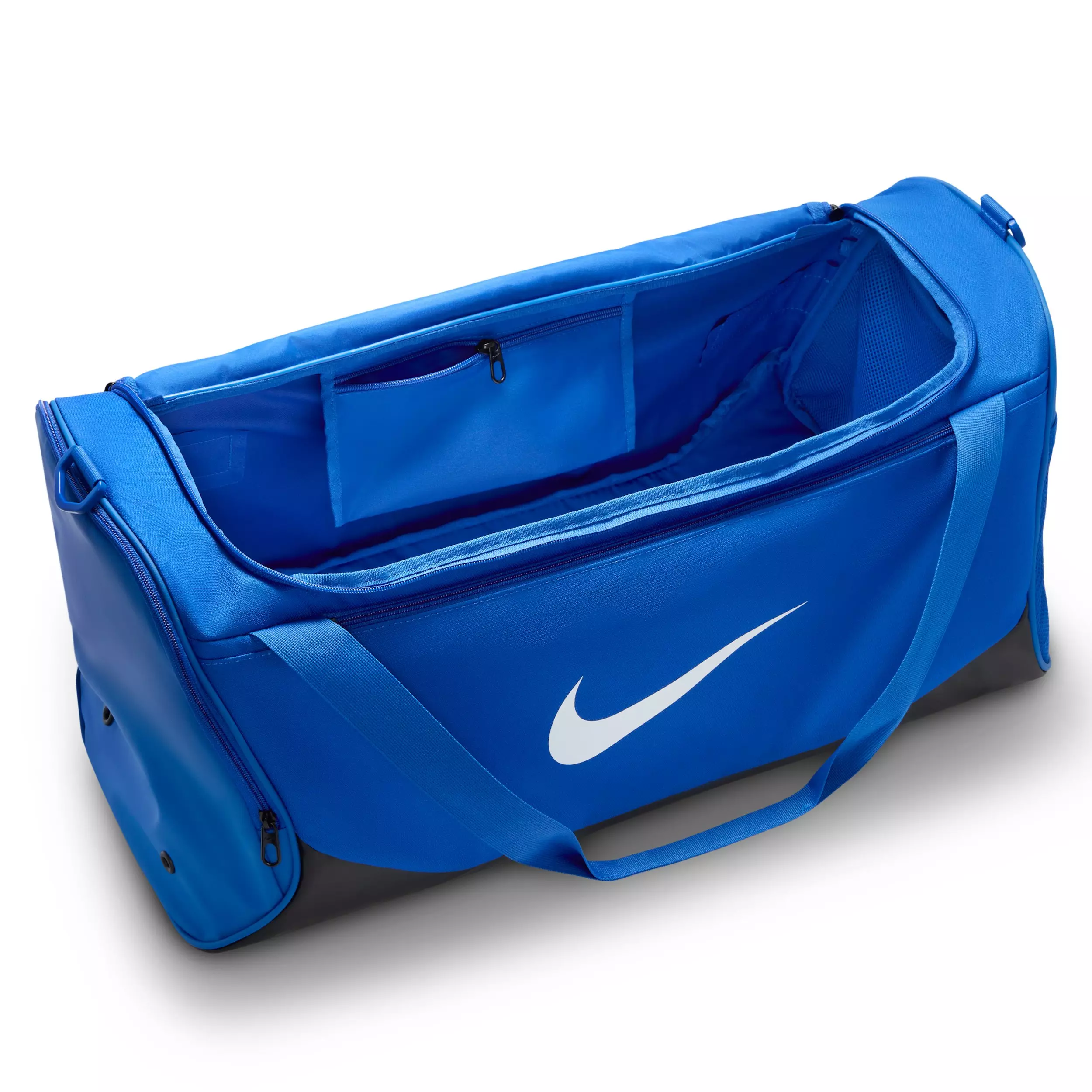Nike Brasilia Medium Training Duffel Bag - Game Royal/Black/White - ROYAL/BLACK/WHITE