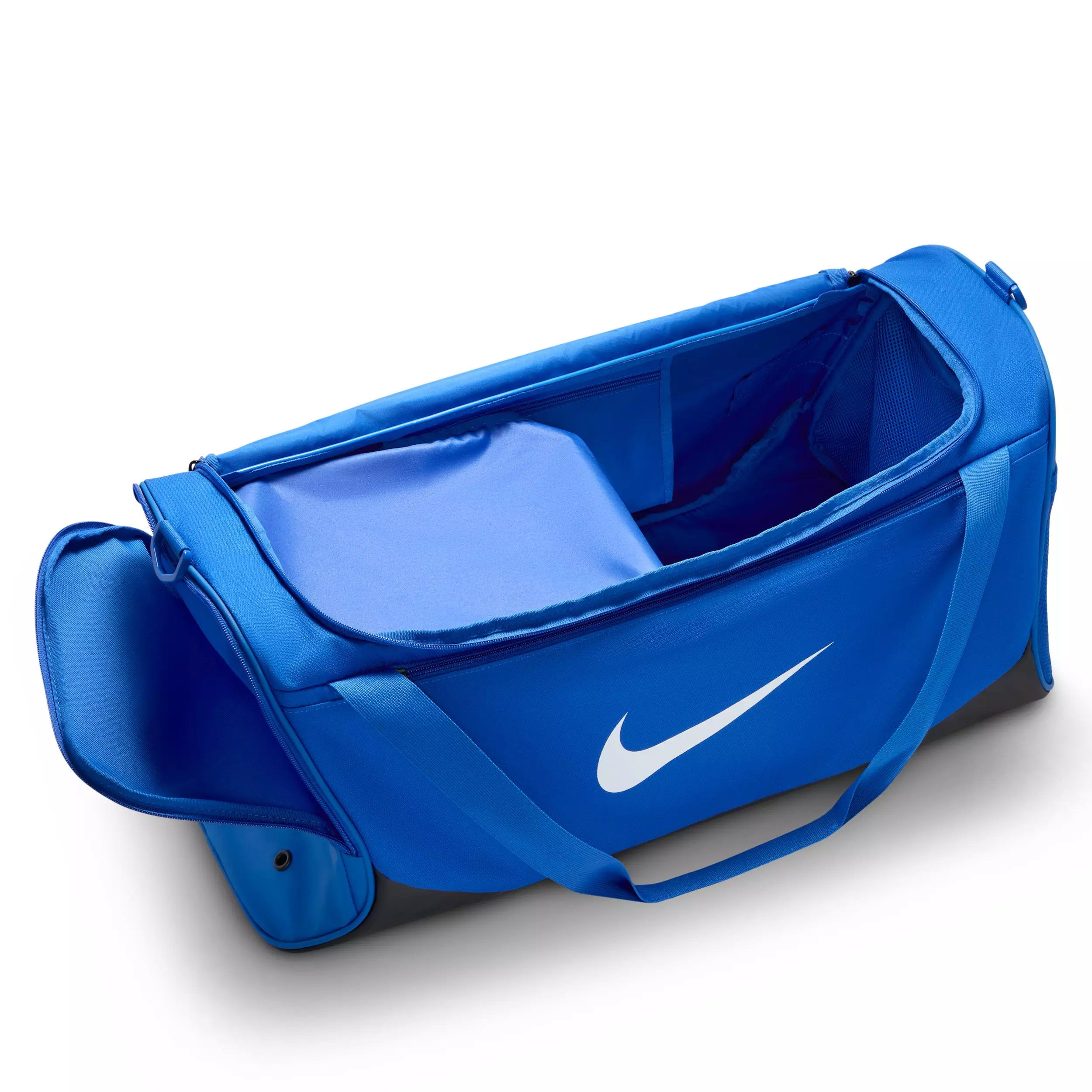 Nike Brasilia Medium Training Duffel Bag - Game Royal/Black/White - ROYAL/BLACK/WHITE