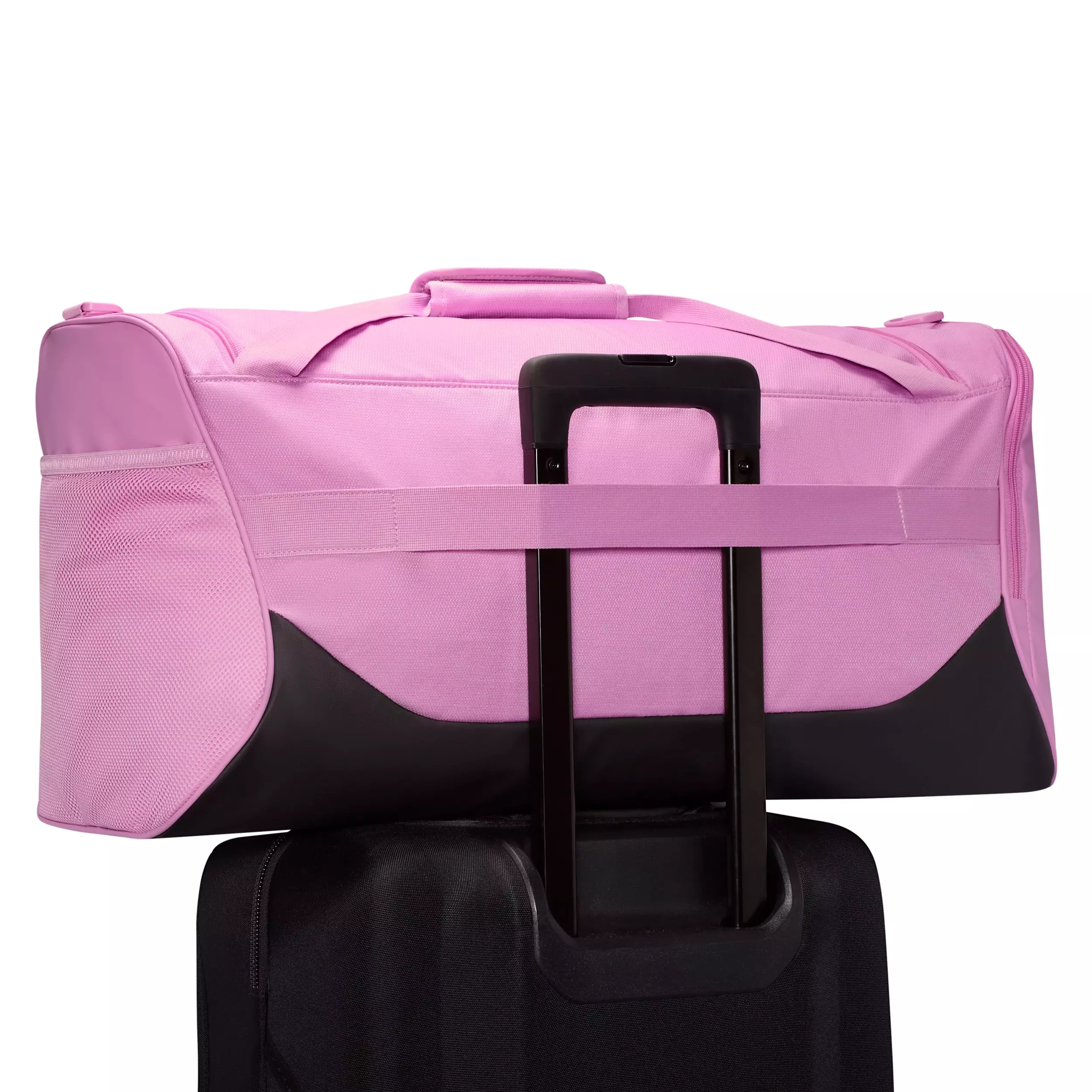 Nike Brasilia Medium Training Duffel Bag - Light Magenta/Black/White - LT MAGENTA/BLACK/WHITE